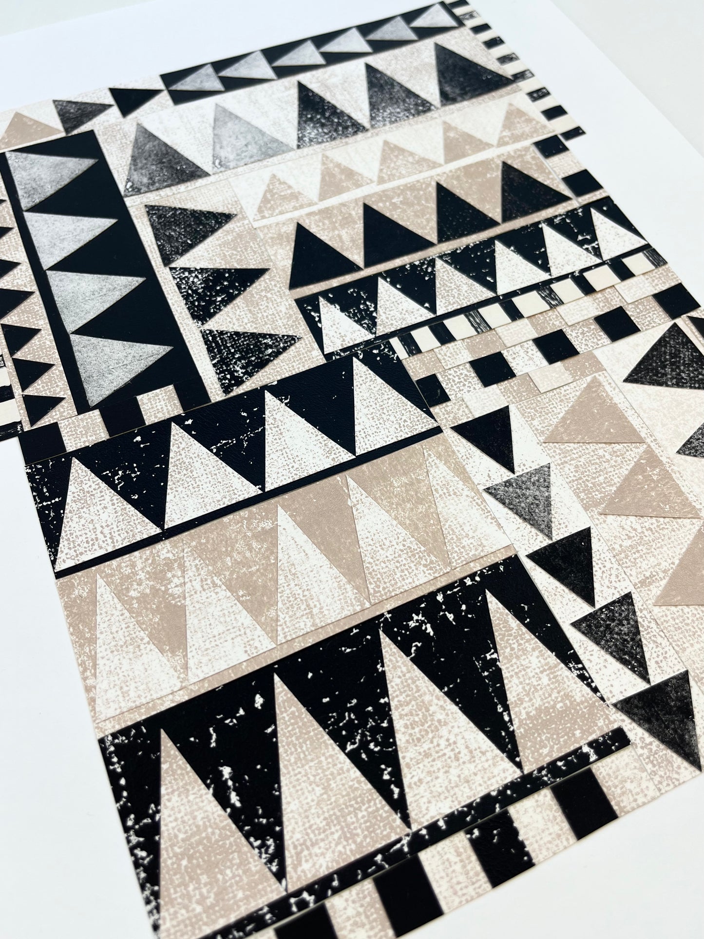 PAPER COLLAGE - THIS WAY AND THAT