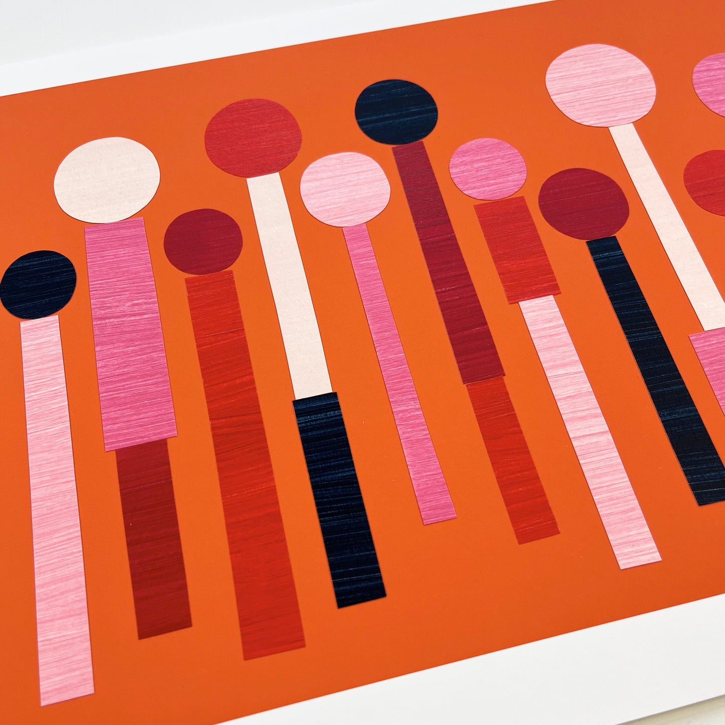 PAPER COLLAGE - LOLLY