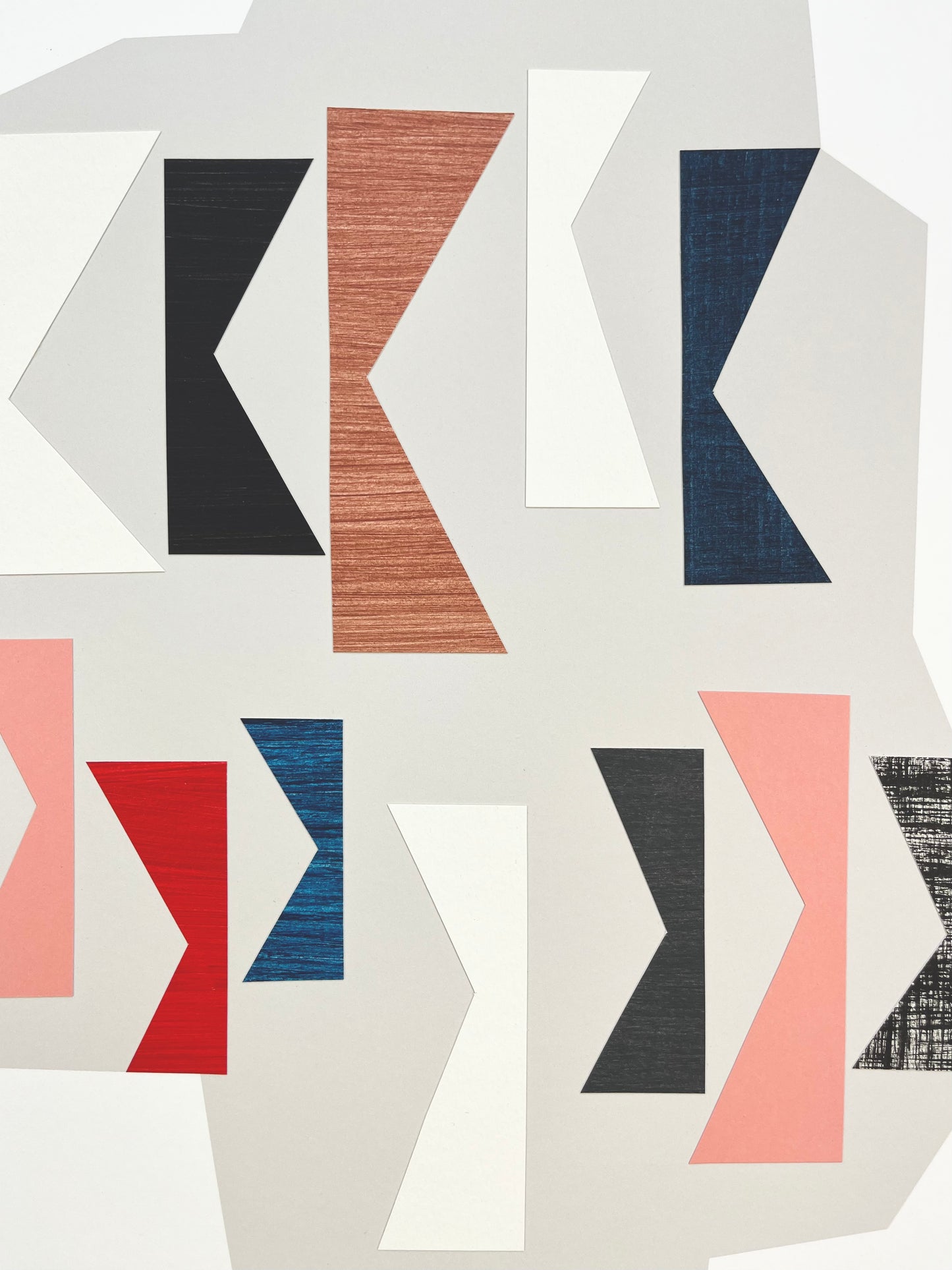 PAPER COLLAGE - VESSEL No1