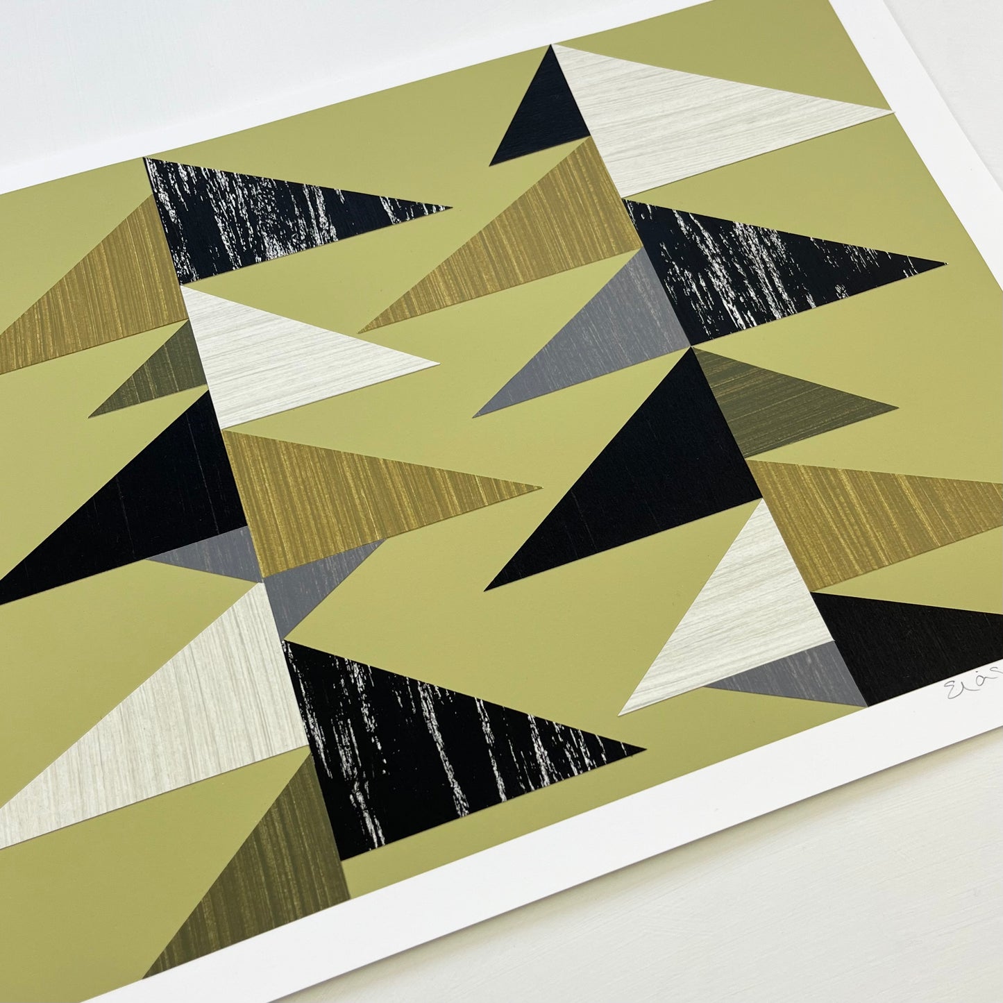 PAPER COLLAGE - FOREST