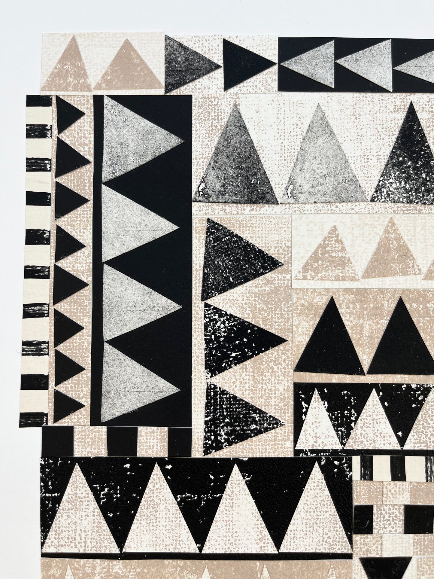 PAPER COLLAGE - THIS WAY AND THAT