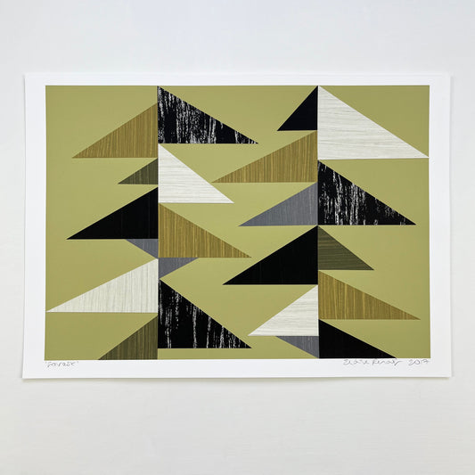 PAPER COLLAGE - FOREST