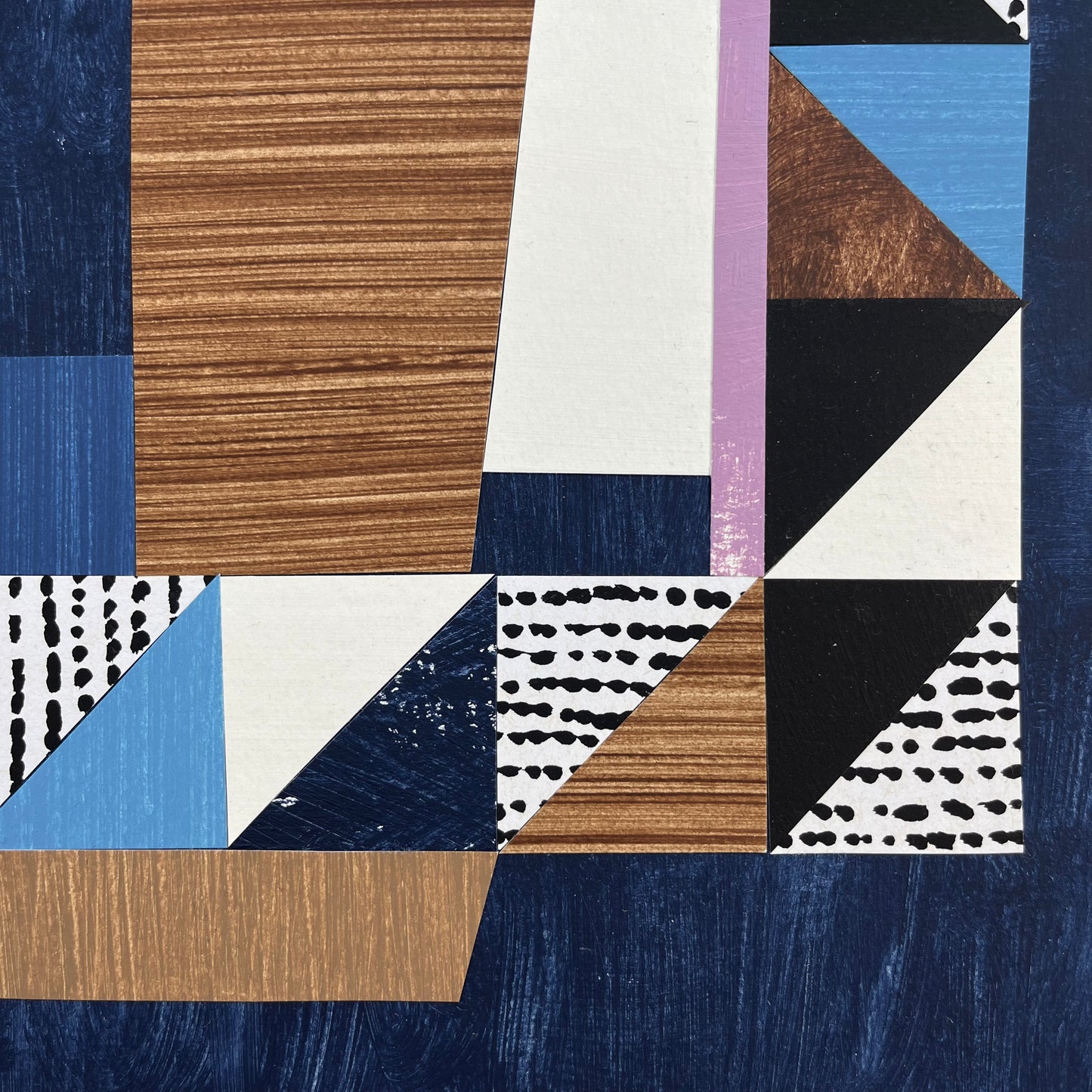 PAPER COLLAGE  - QUILT No2