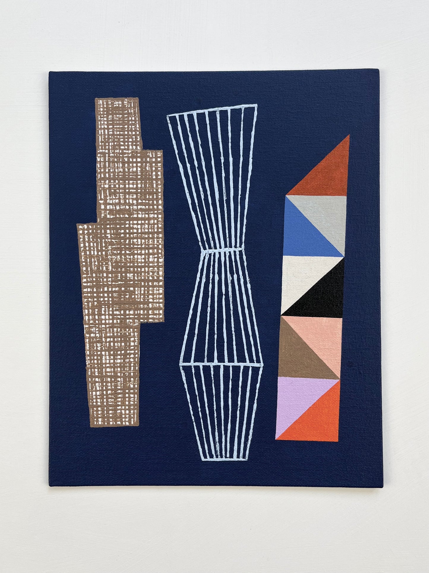 ORIGINAL PAINTING - THREE IS THE MAGIC NUMBER No9