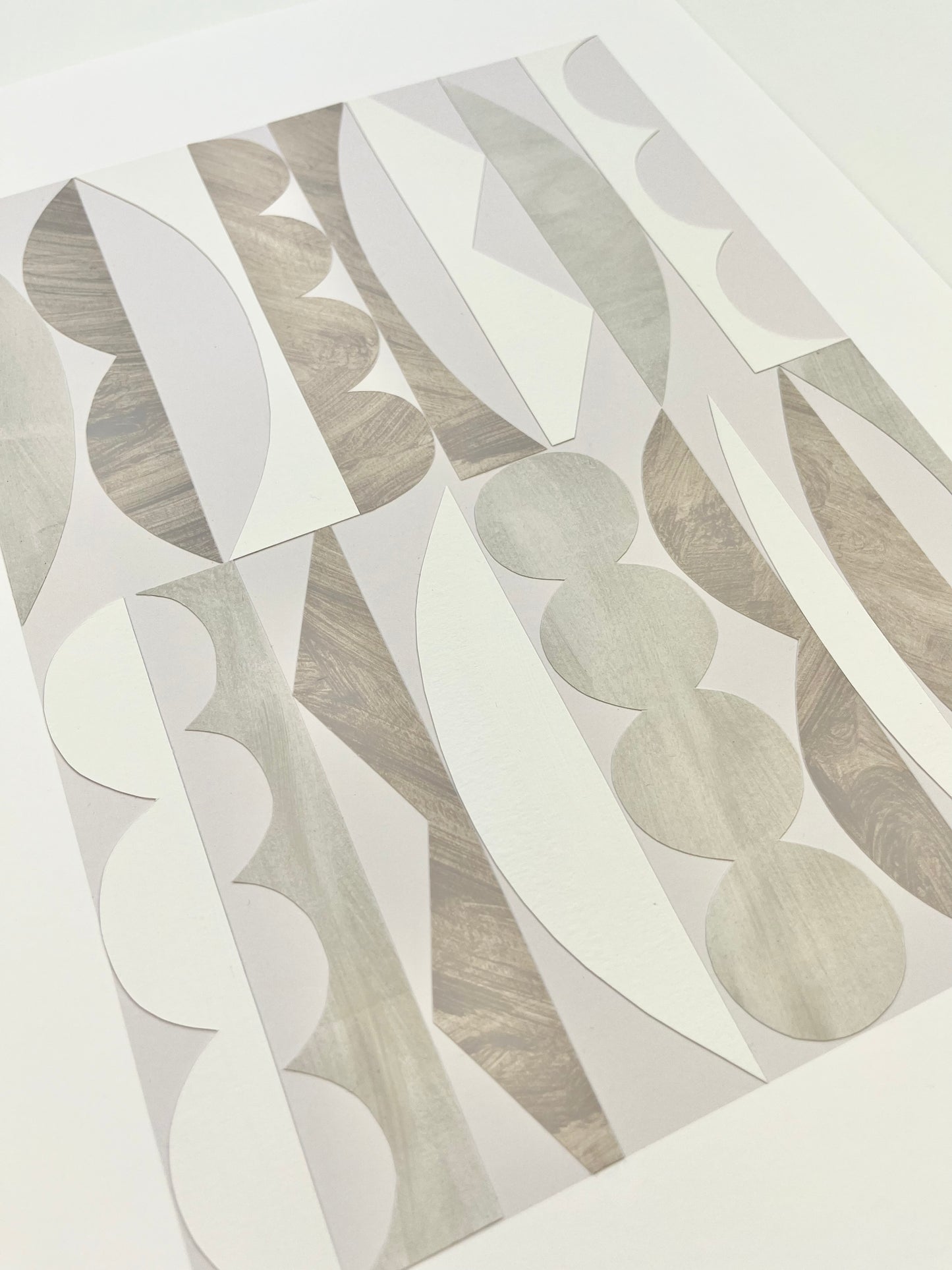 PAPER COLLAGE - GHOST SHAPES