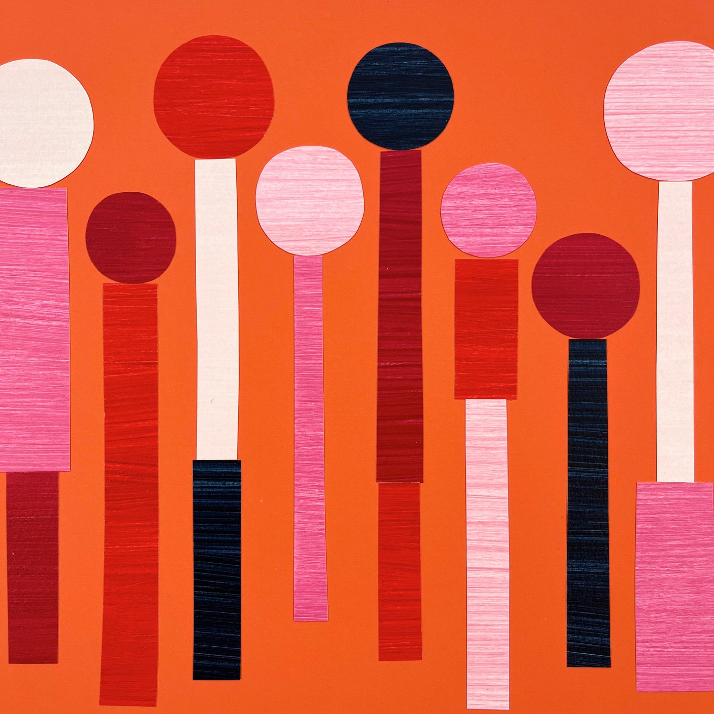 PAPER COLLAGE - LOLLY