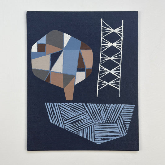 ORIGINAL PAINTING - THREE IS THE MAGIC NUMBER No4