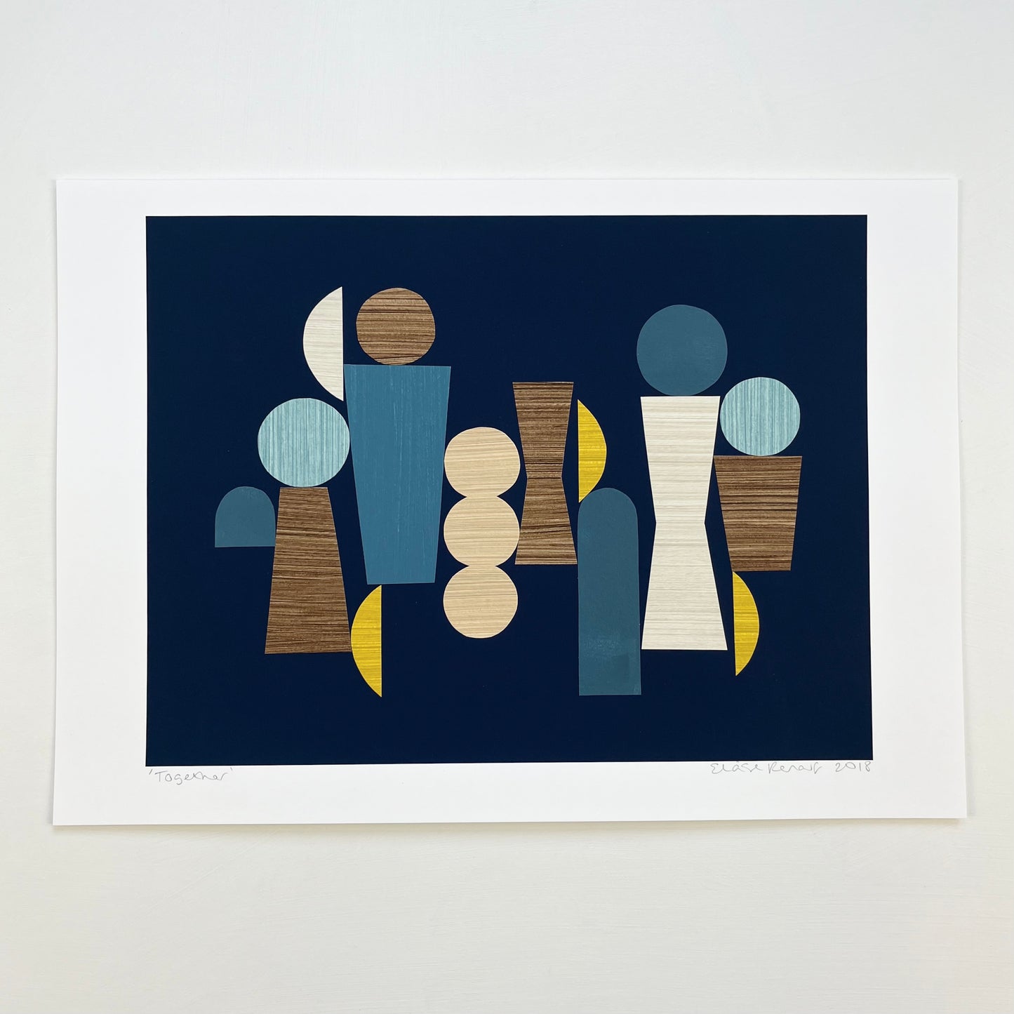 PAPER COLLAGE - TOGETHER