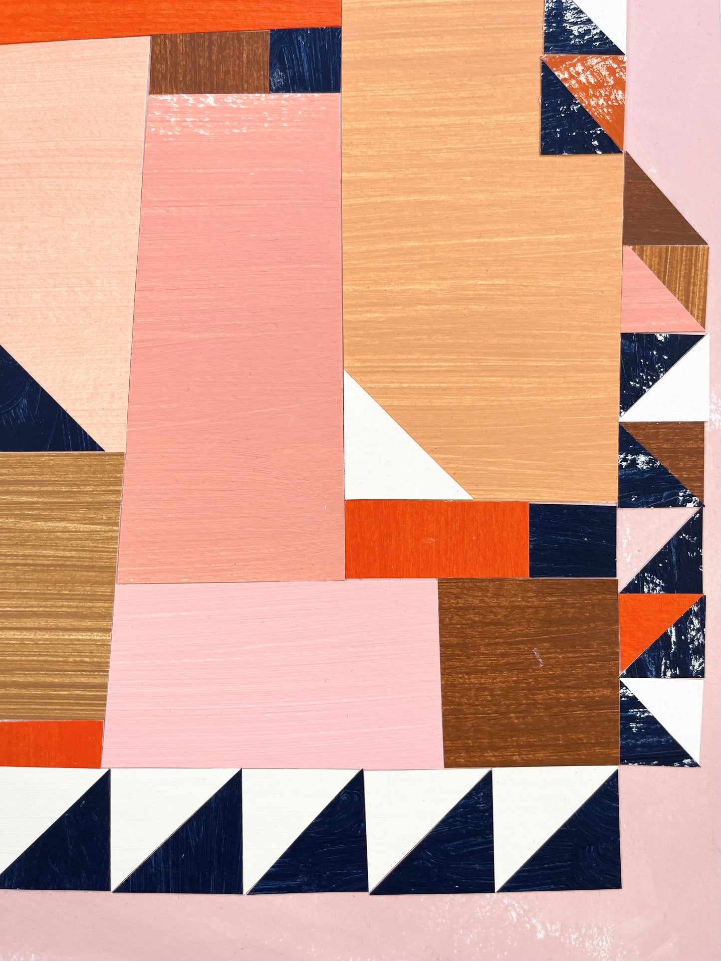 PAPER COLLAGE - QUILT No3