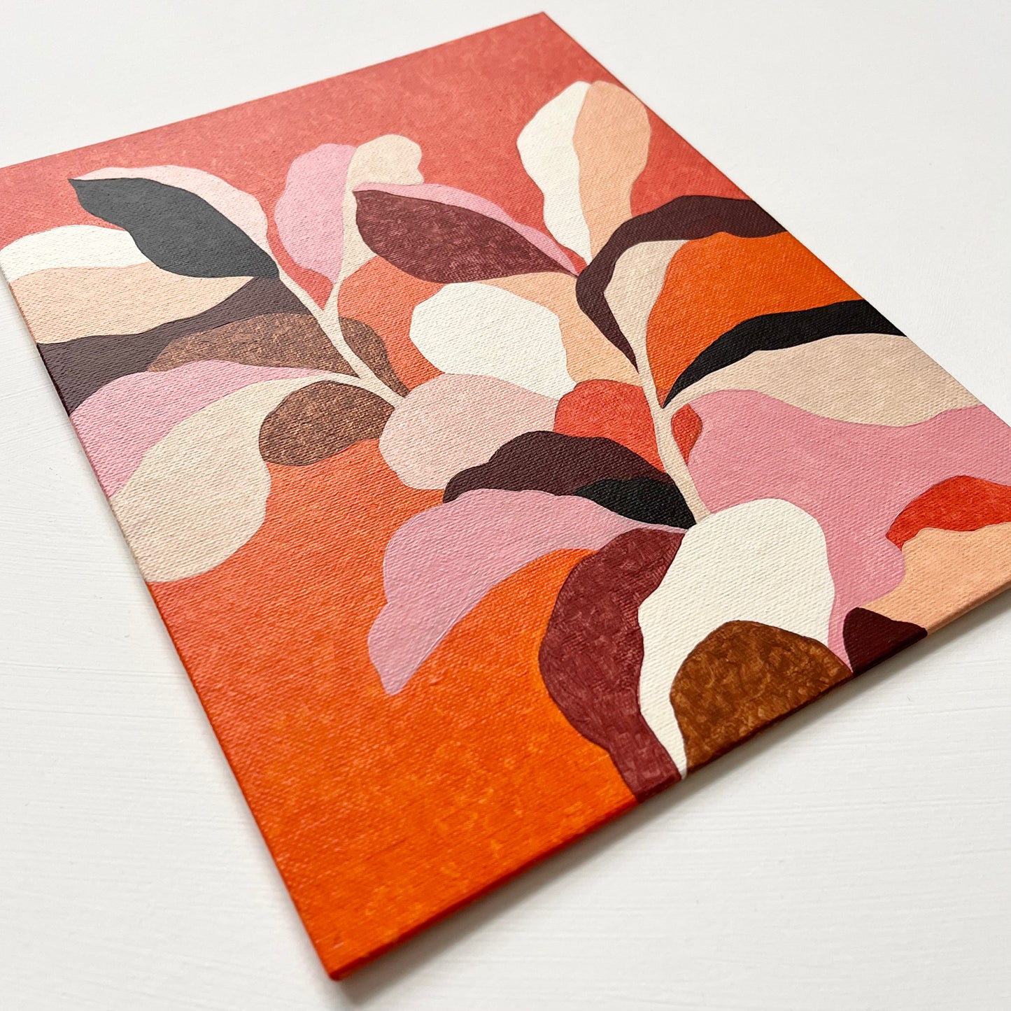 ORIGINAL PAINTING - COLOUR GARDEN (FLAME)