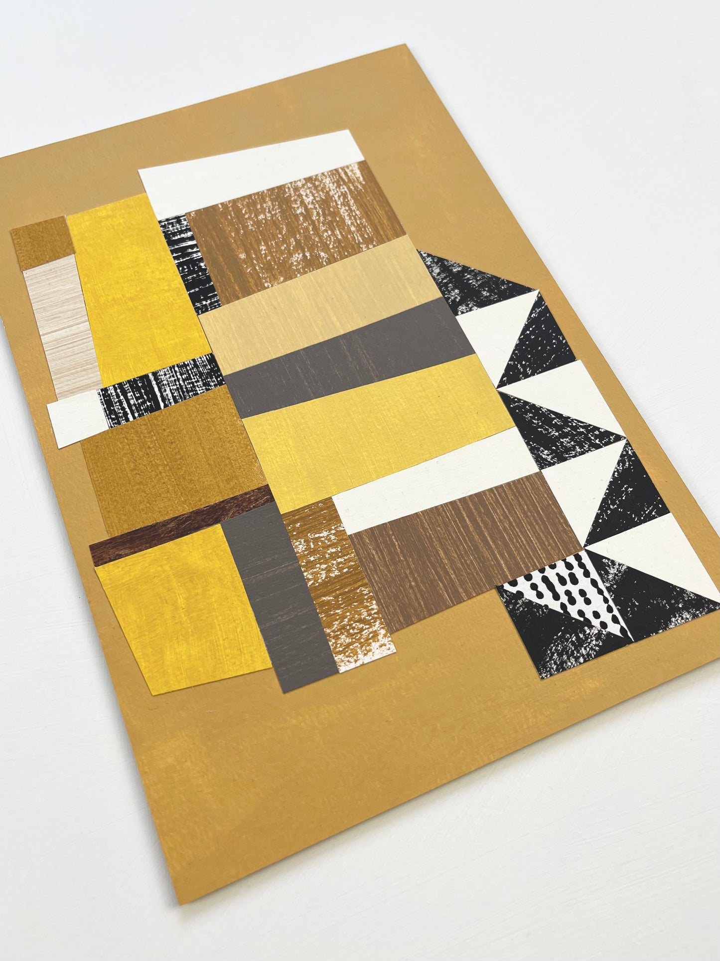 PAPER COLLAGE -  QUILT No4
