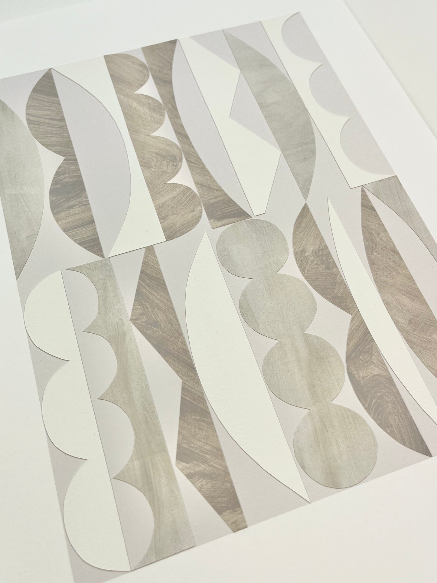 PAPER COLLAGE - GHOST SHAPES