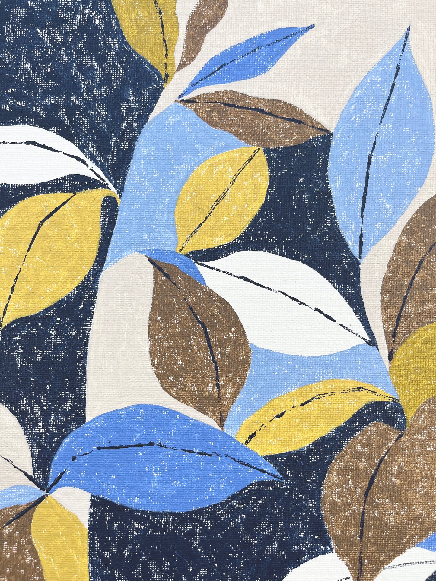 ORIGINAL PAINTING - GOLDEN BROWN