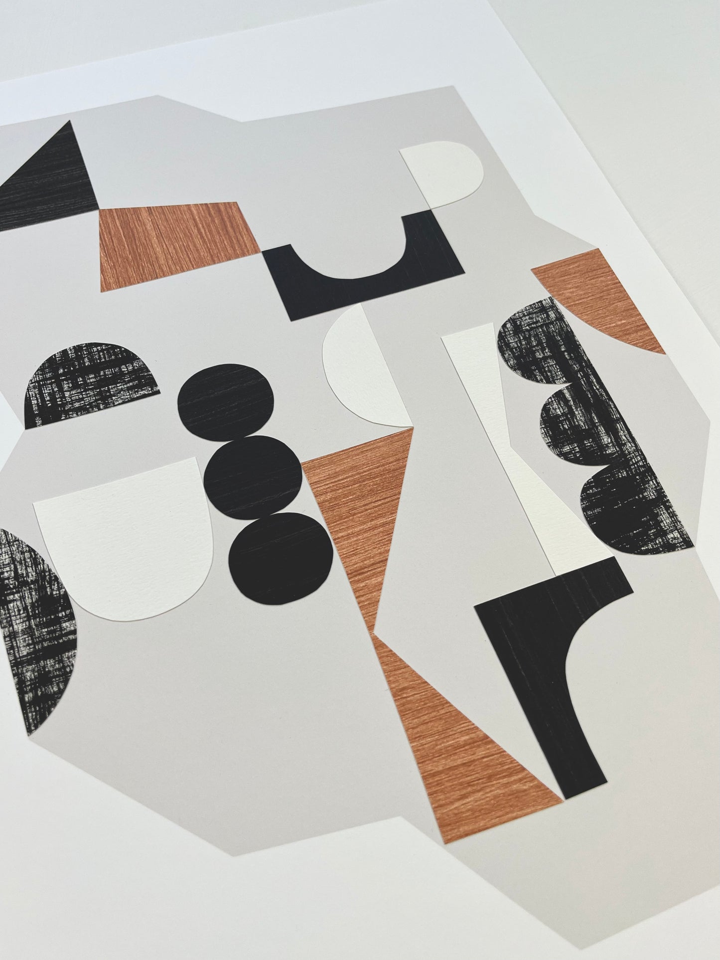 PAPER COLLAGE - VESSEL No2