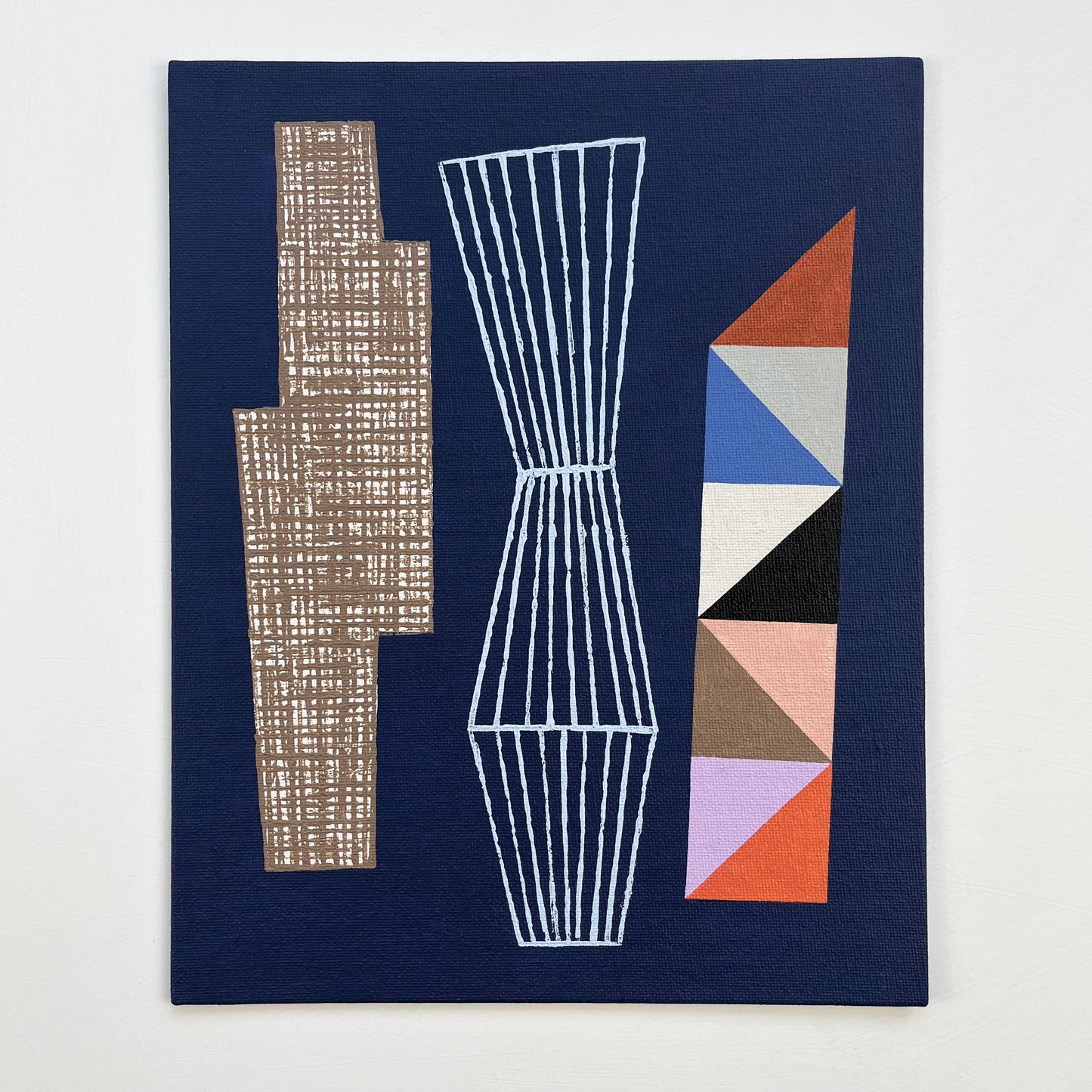 ORIGINAL PAINTING - THREE IS THE MAGIC NUMBER No9