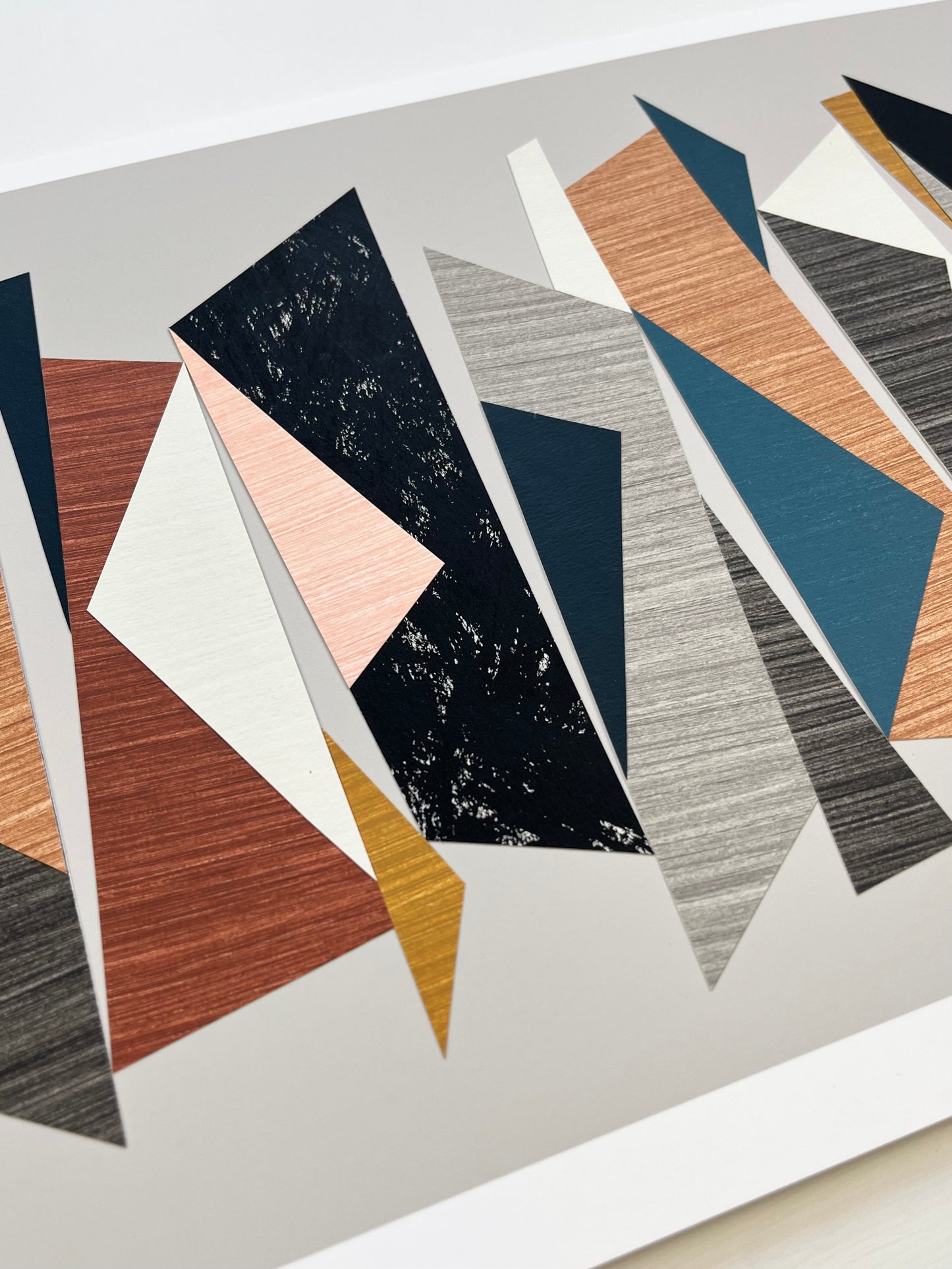 PAPER COLLAGE - REFRACTED