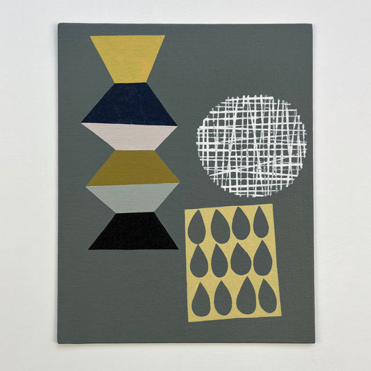 ORIGINAL PAINTING - THREE IS THE MAGIC NUMBER No11