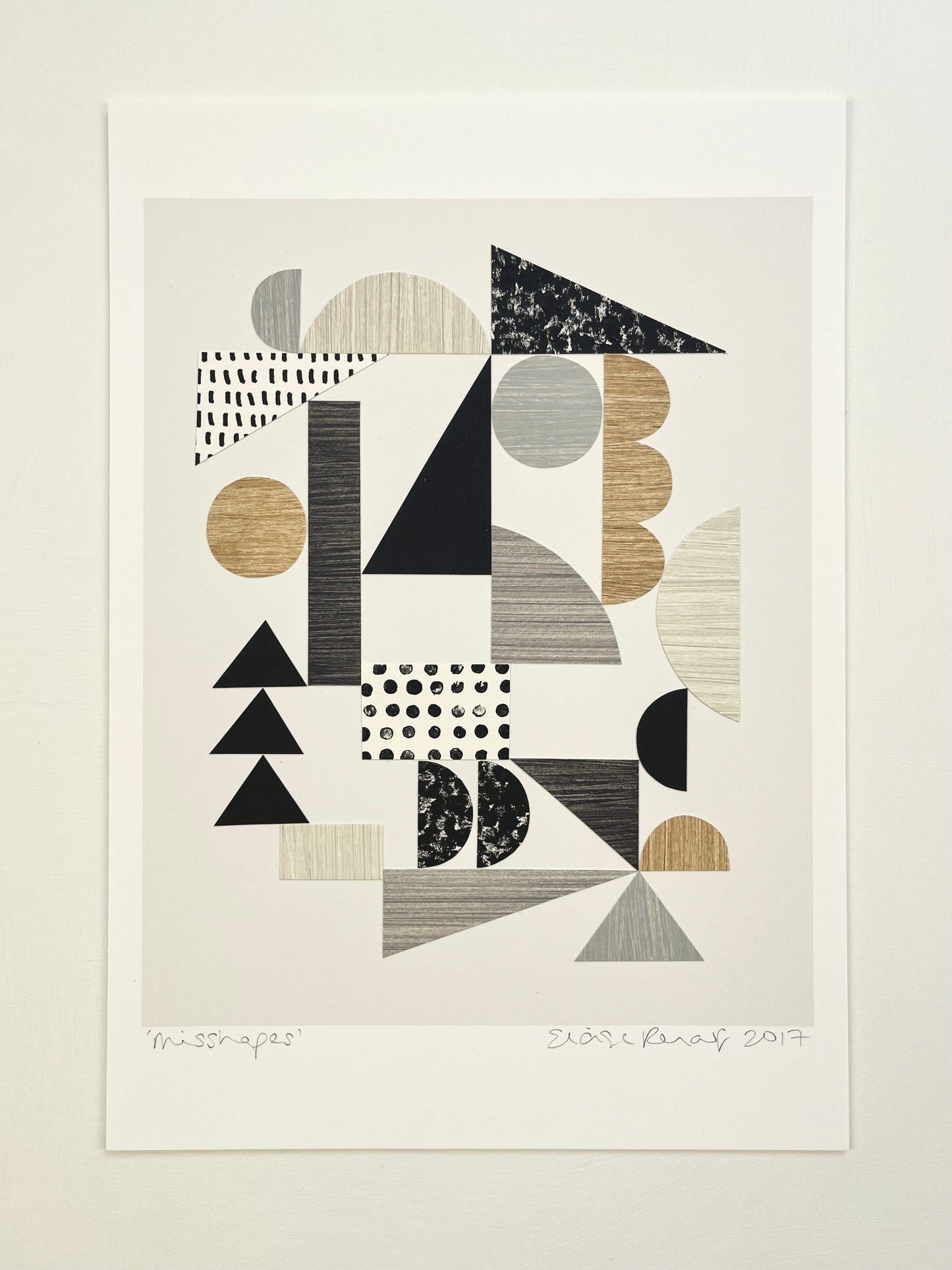 PAPER COLLAGE - MISSHAPES