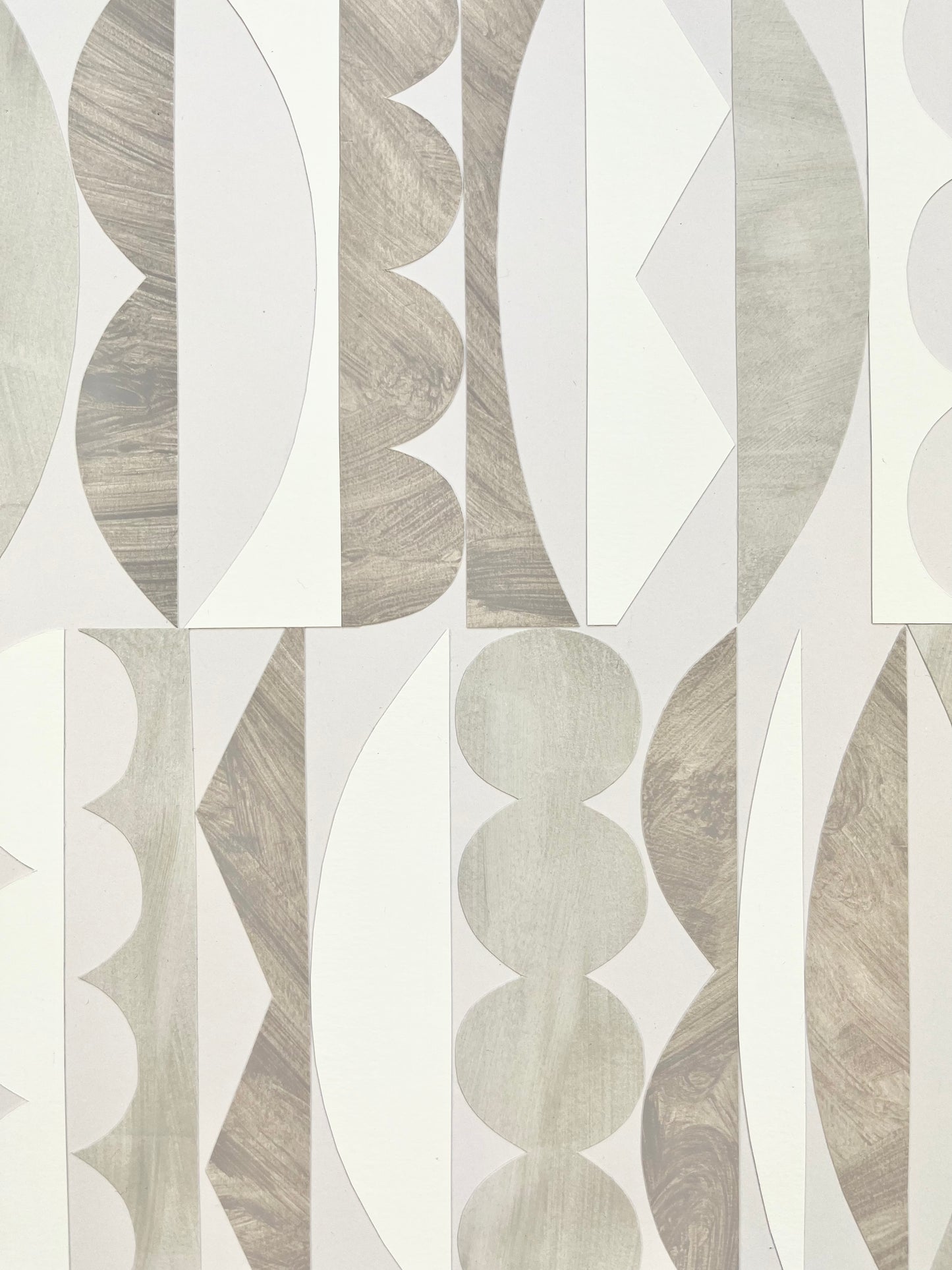 PAPER COLLAGE - GHOST SHAPES