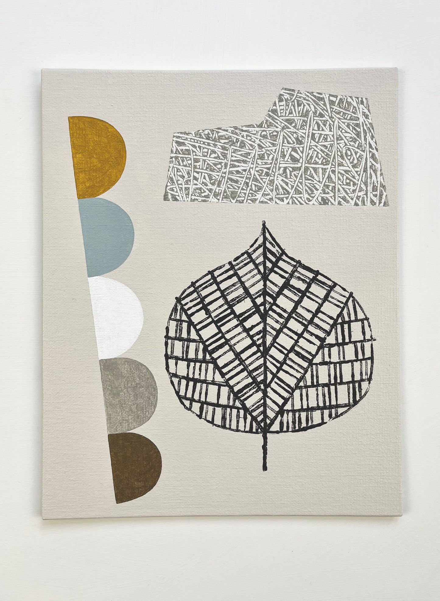 ORIGINAL PAINTING - THREE IS THE MAGIC NUMBER No7