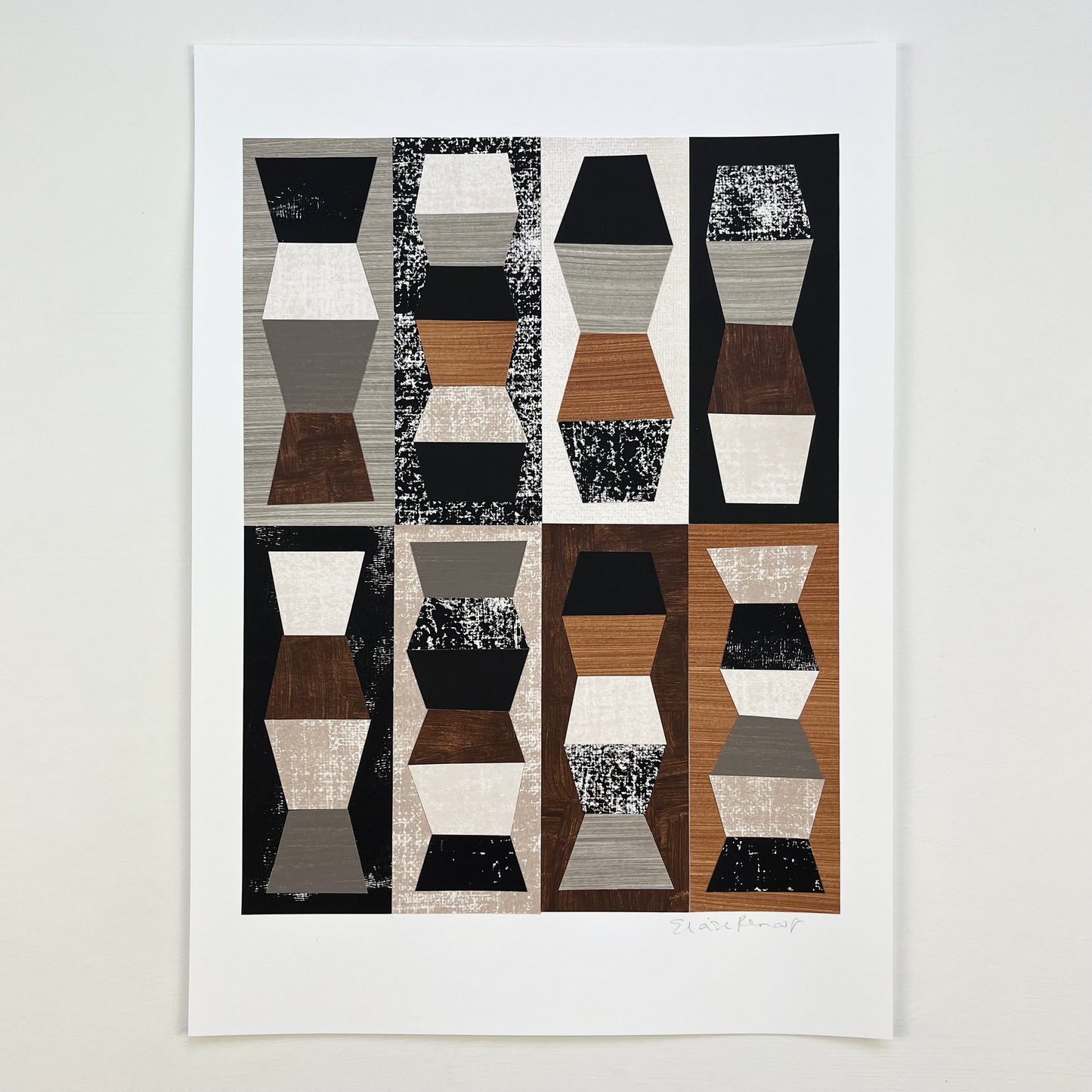 PAPER COLLAGE - STACKED