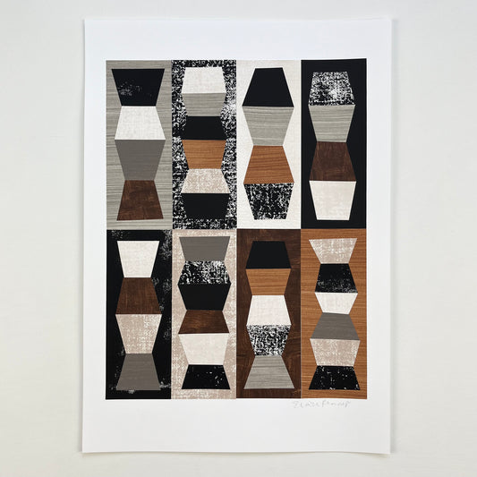 PAPER COLLAGE - STACKED