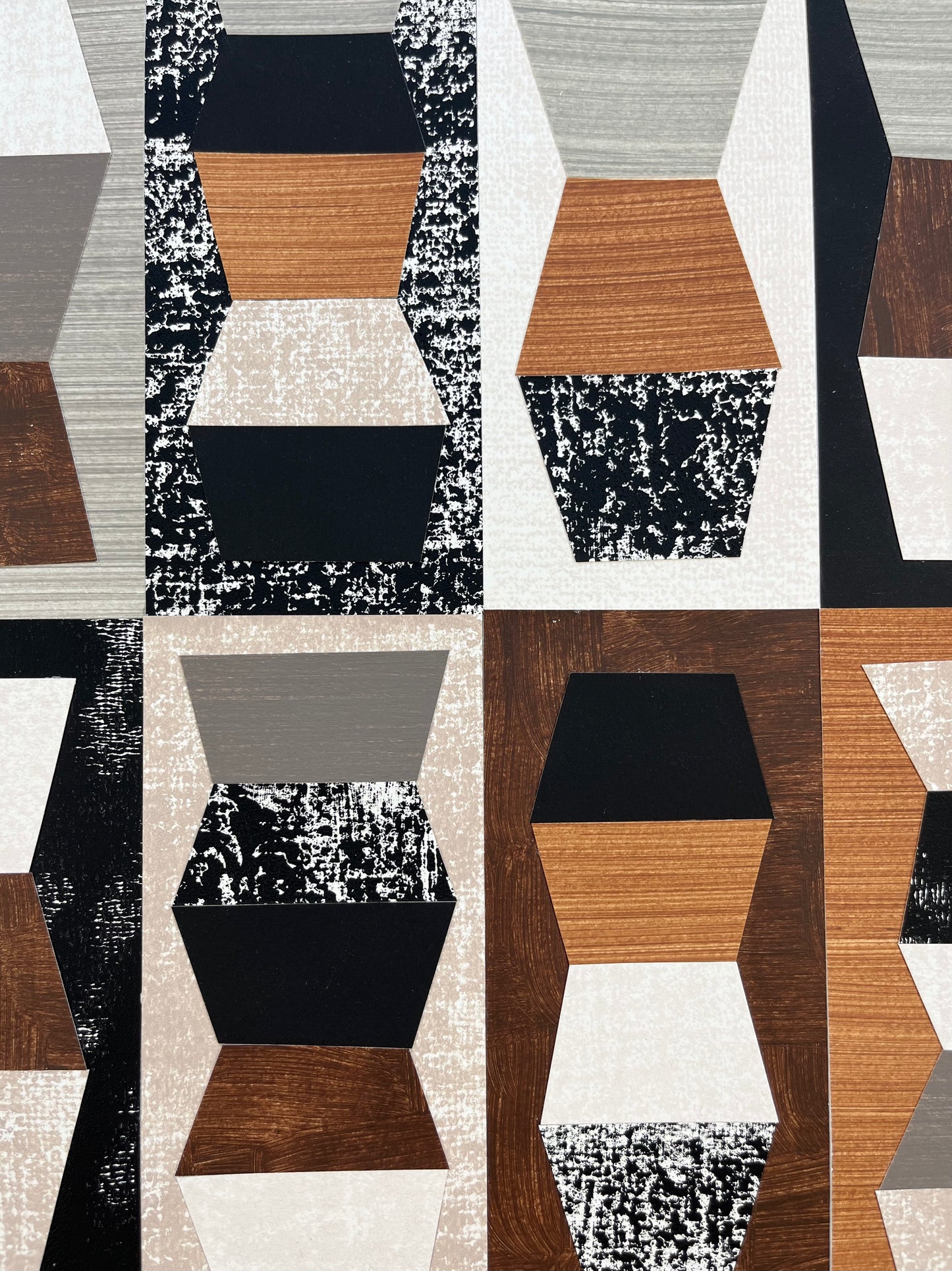 PAPER COLLAGE - STACKED