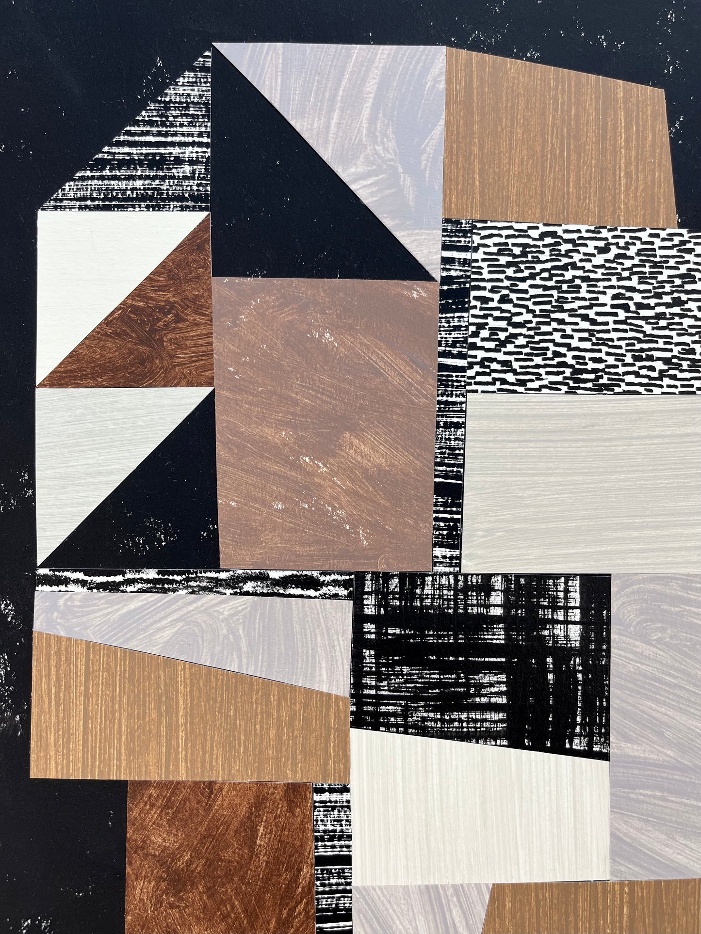 PAPER COLLAGE - QUILT No5
