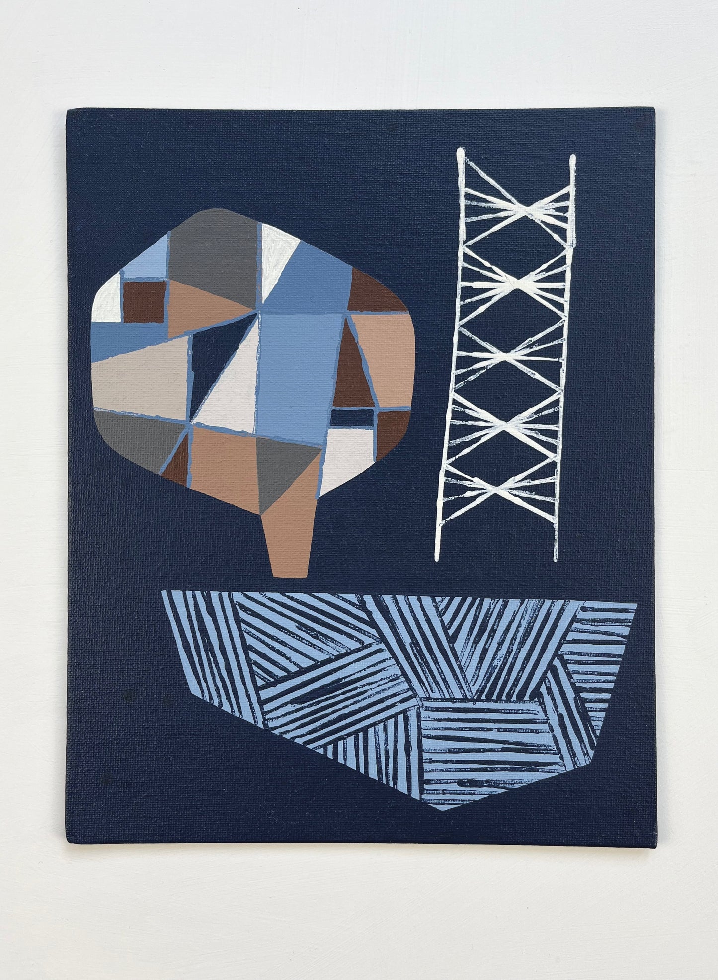 ORIGINAL PAINTING - THREE IS THE MAGIC NUMBER No4