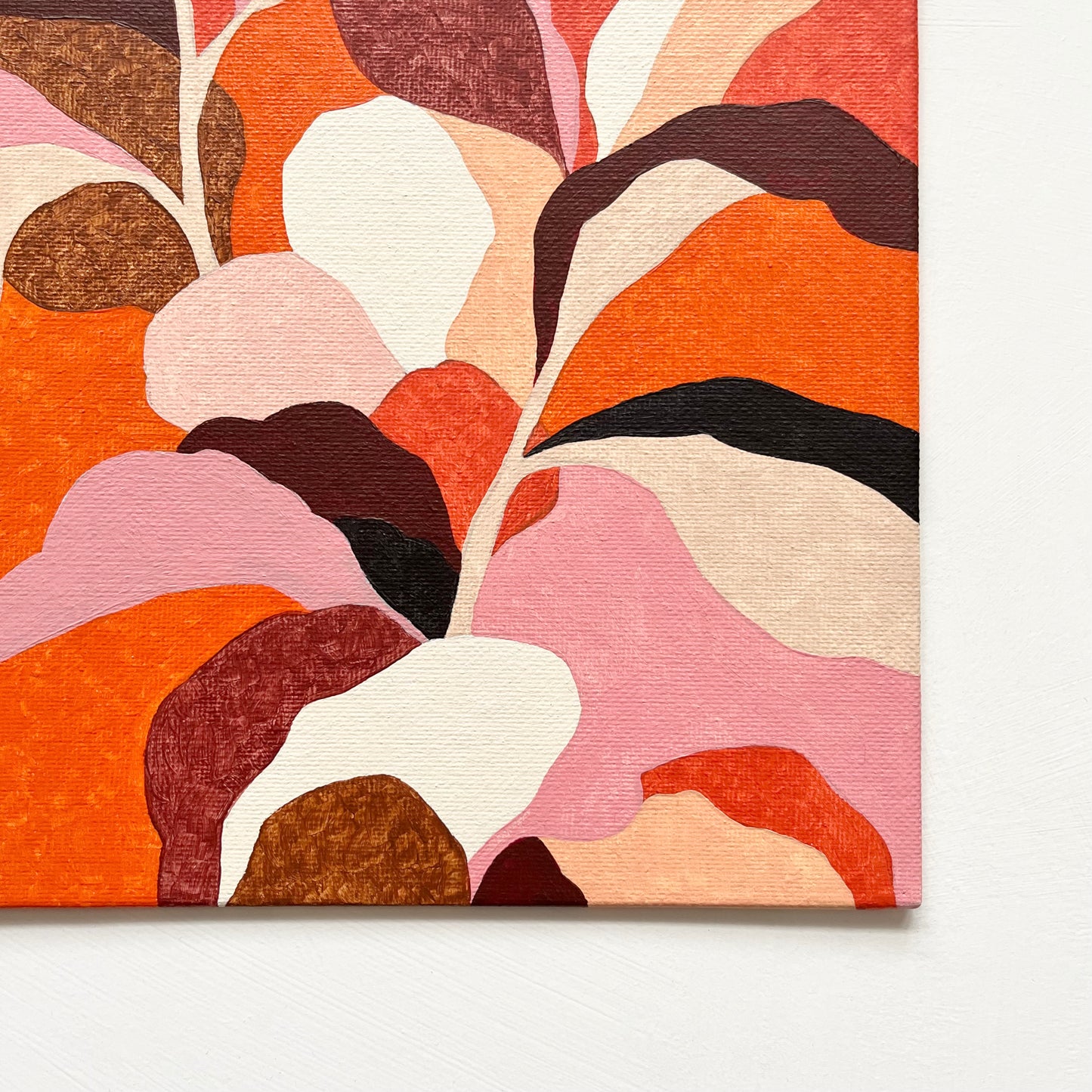 ORIGINAL PAINTING - COLOUR GARDEN (FLAME)