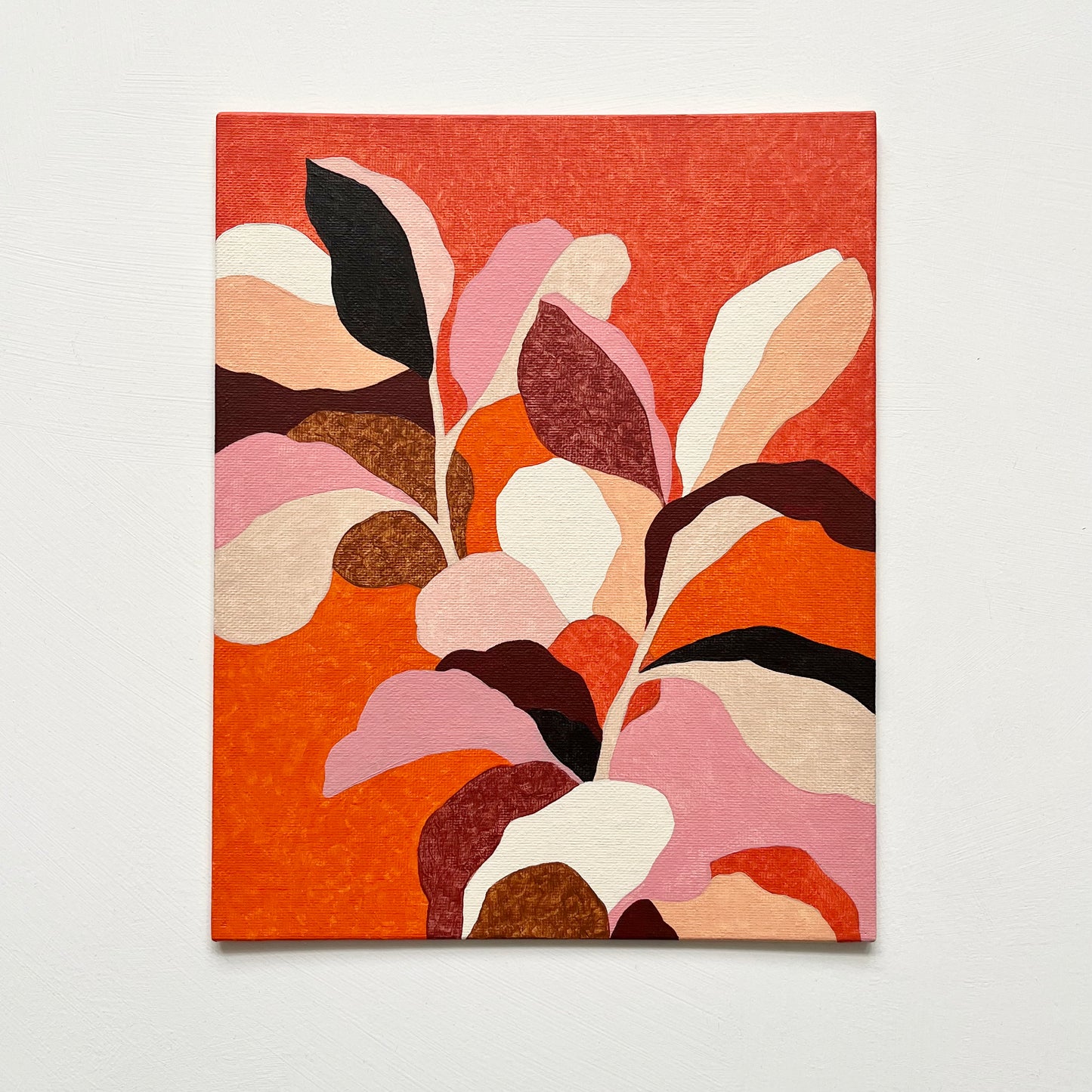 ORIGINAL PAINTING - COLOUR GARDEN (FLAME)