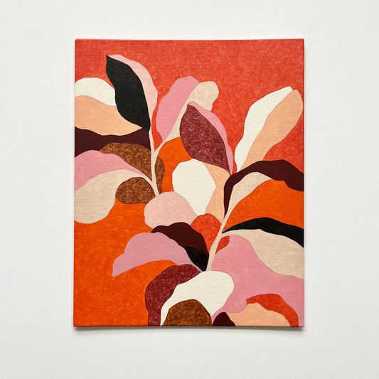 ORIGINAL PAINTING - COLOUR GARDEN (FLAME)