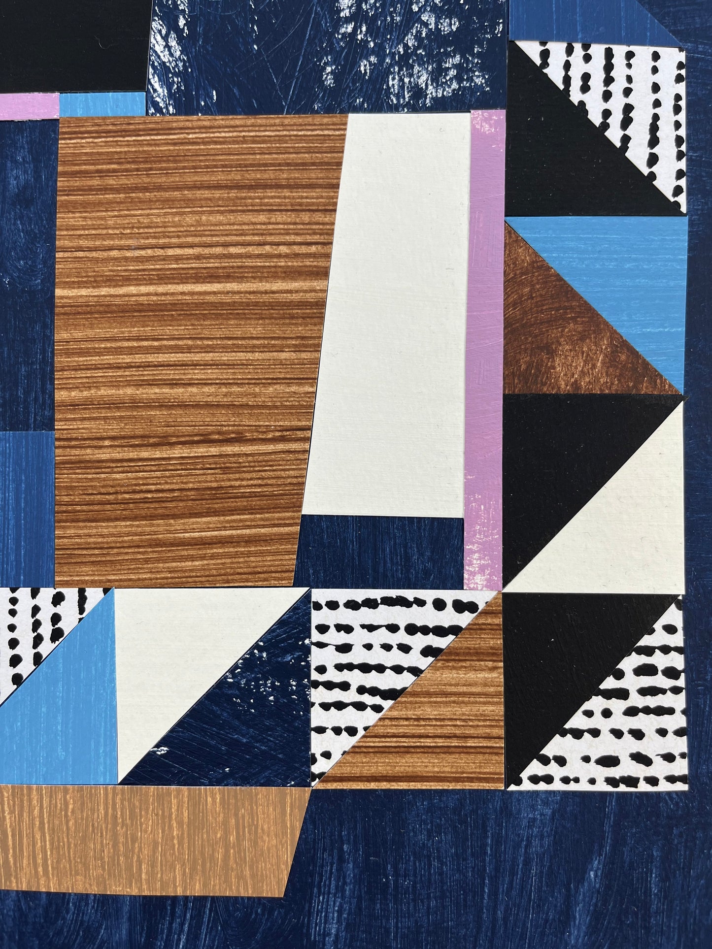 PAPER COLLAGE  - QUILT No2