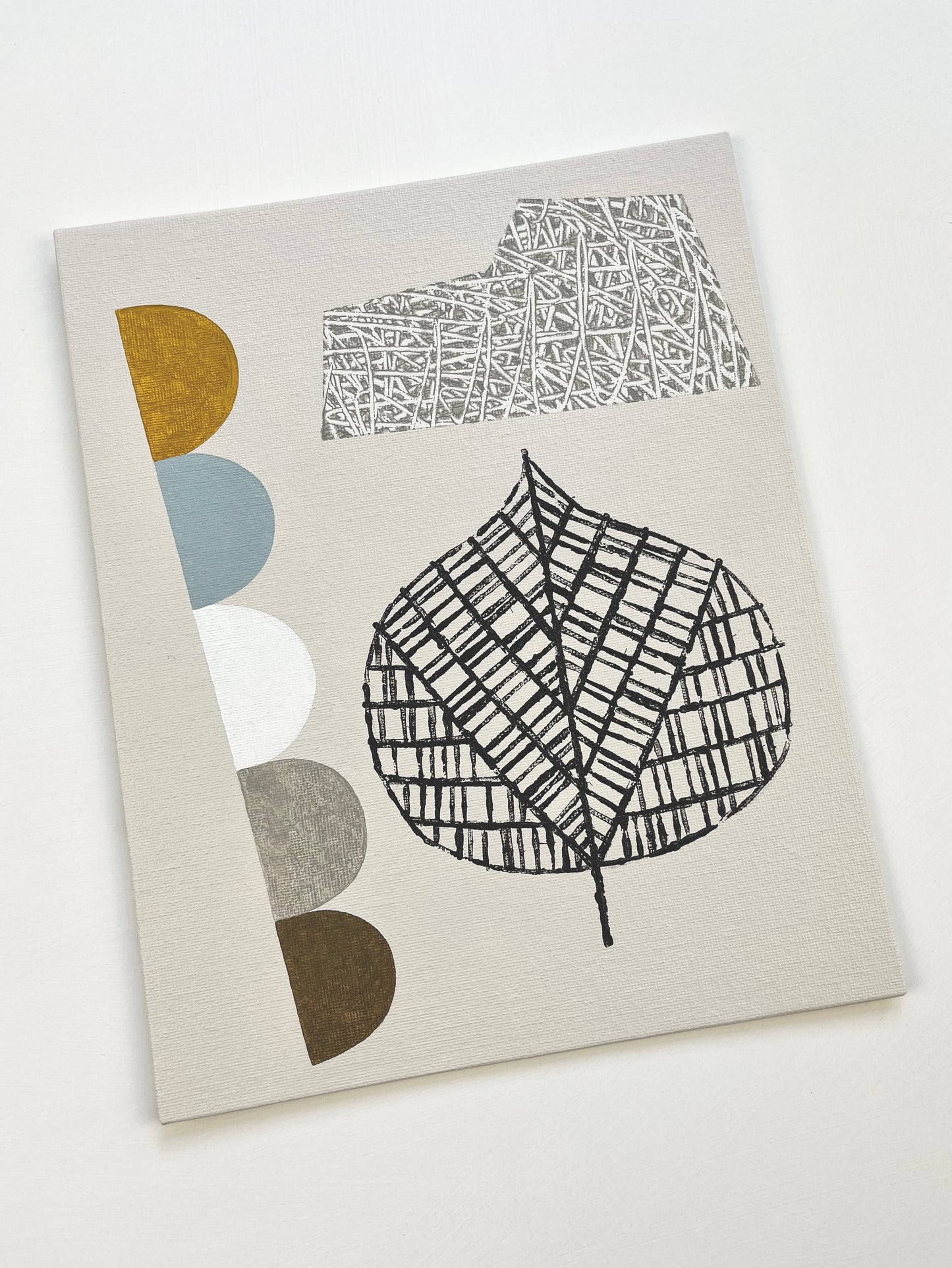 ORIGINAL PAINTING - THREE IS THE MAGIC NUMBER No7