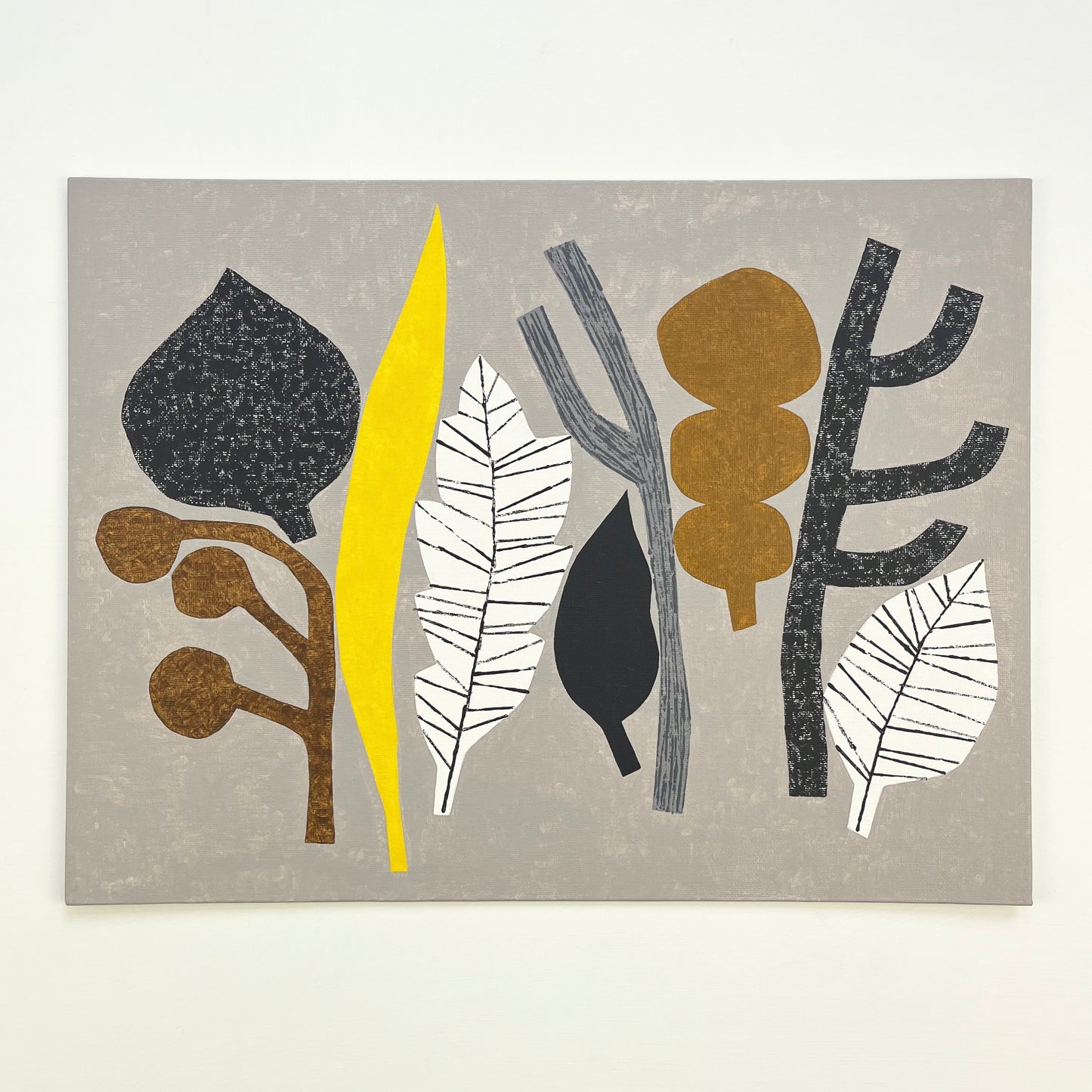 ORIGINAL PAINTING - YELLOW LEAF