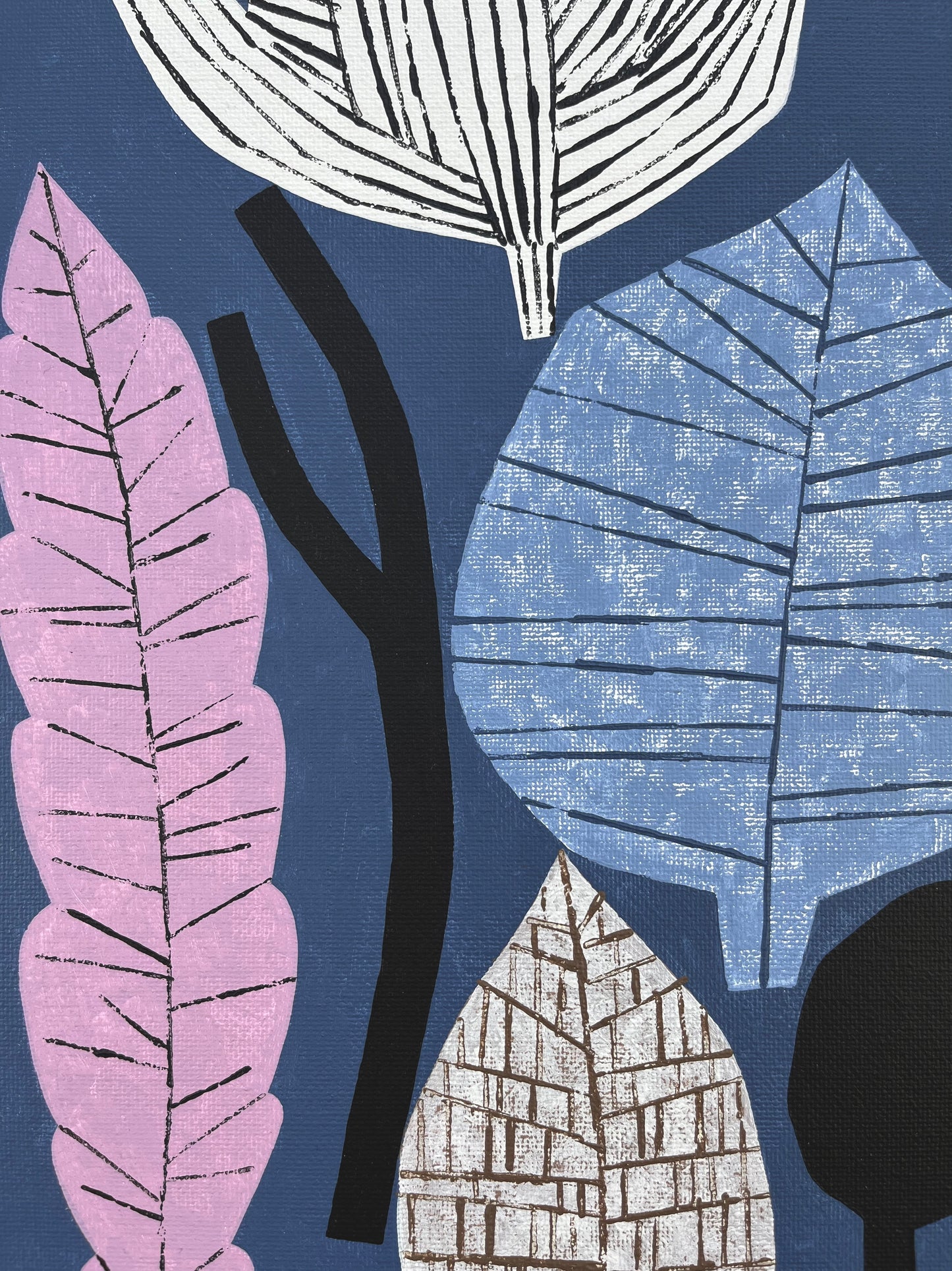 ORIGINAL PAINTING - AUTUMN BLUE