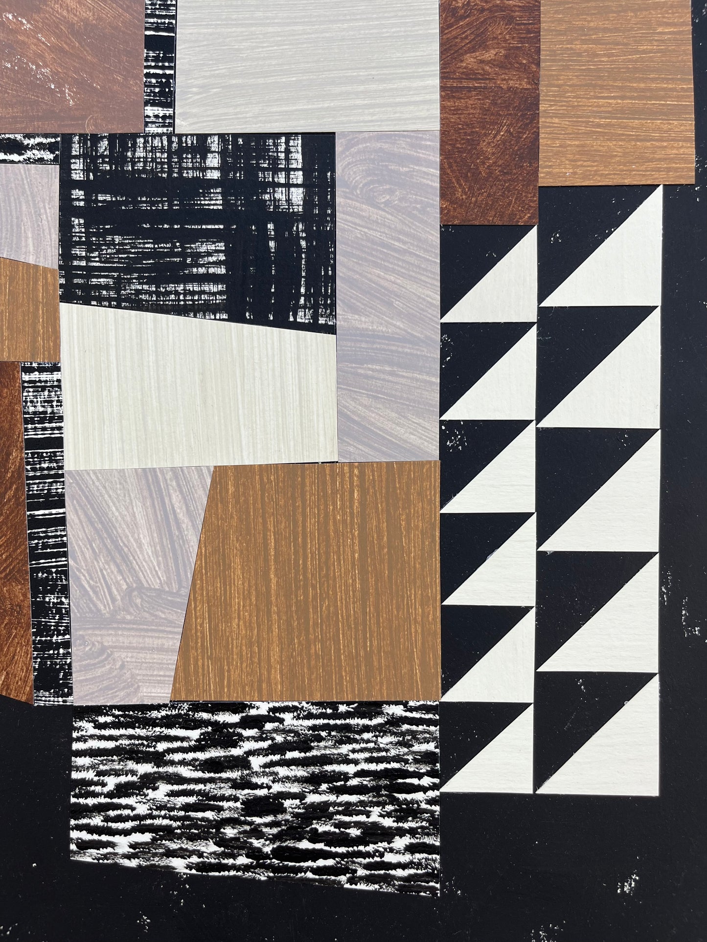PAPER COLLAGE - QUILT No5