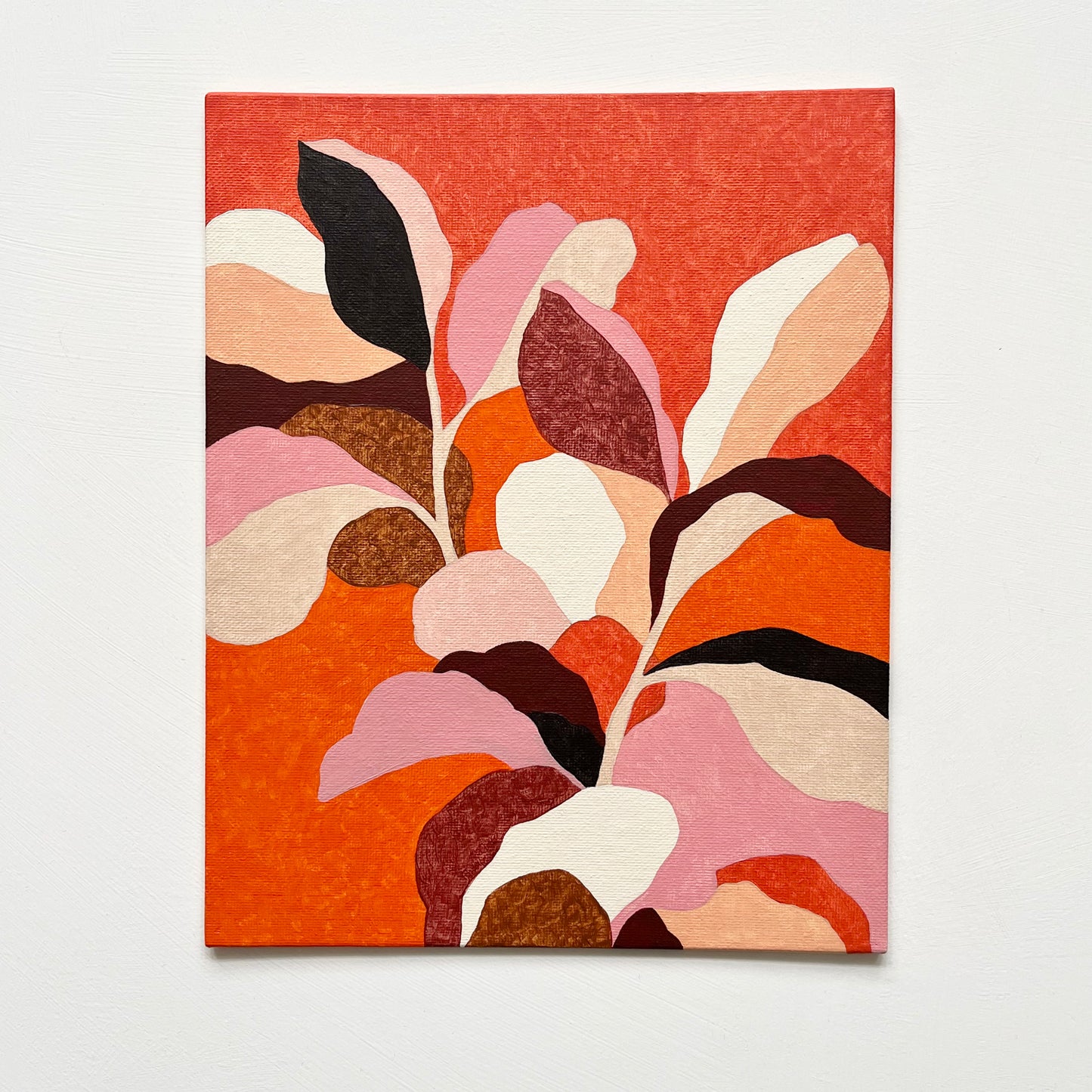 ORIGINAL PAINTING - COLOUR GARDEN (FLAME)