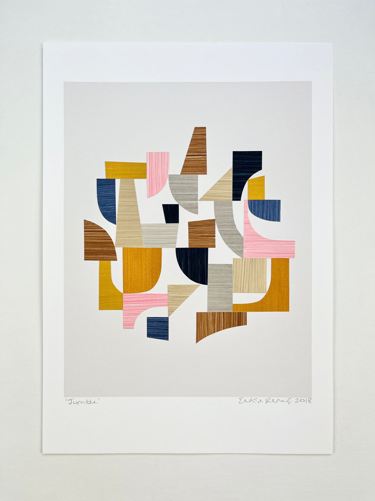 PAPER COLLAGE - JUMBLE