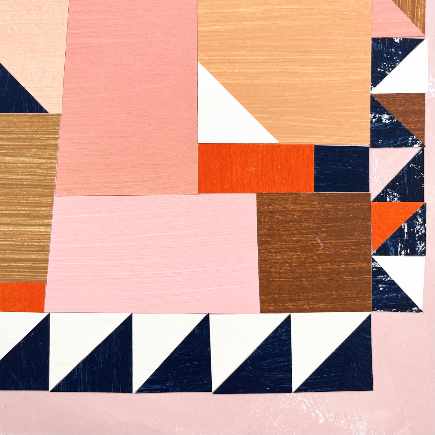 PAPER COLLAGE - QUILT No3