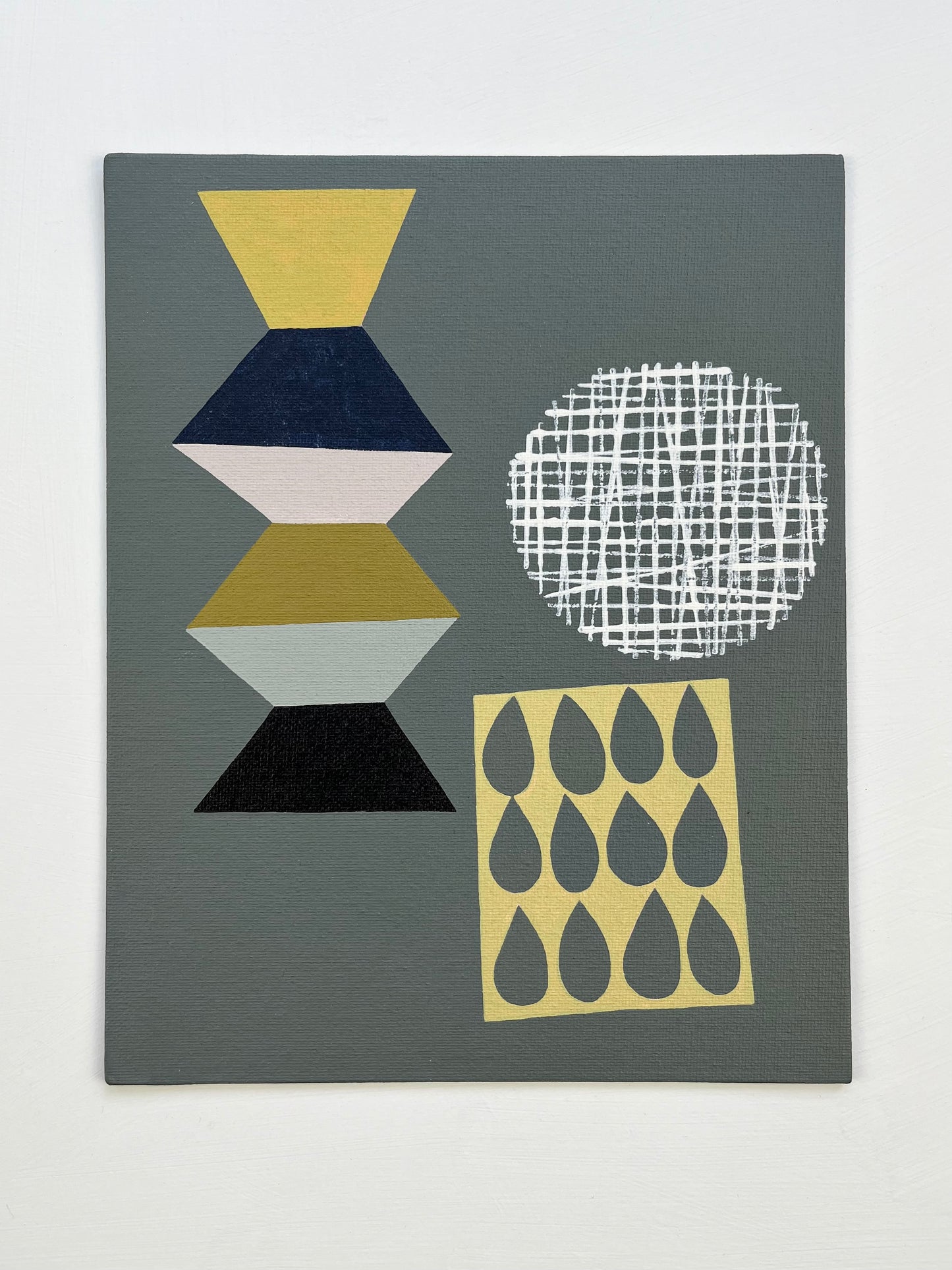 ORIGINAL PAINTING - THREE IS THE MAGIC NUMBER No11