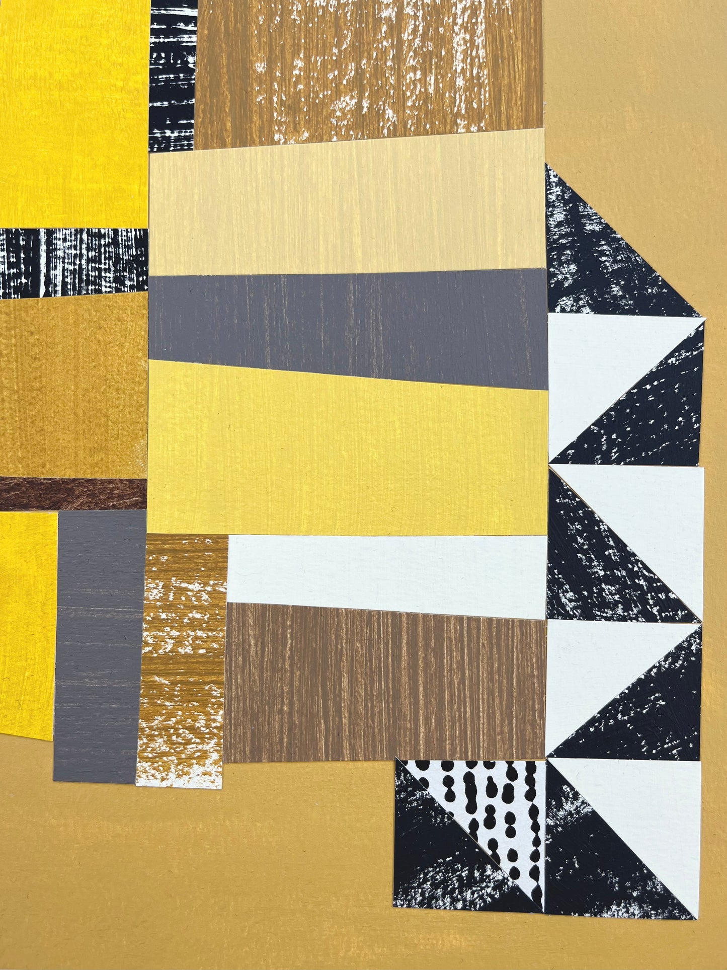 PAPER COLLAGE -  QUILT No4