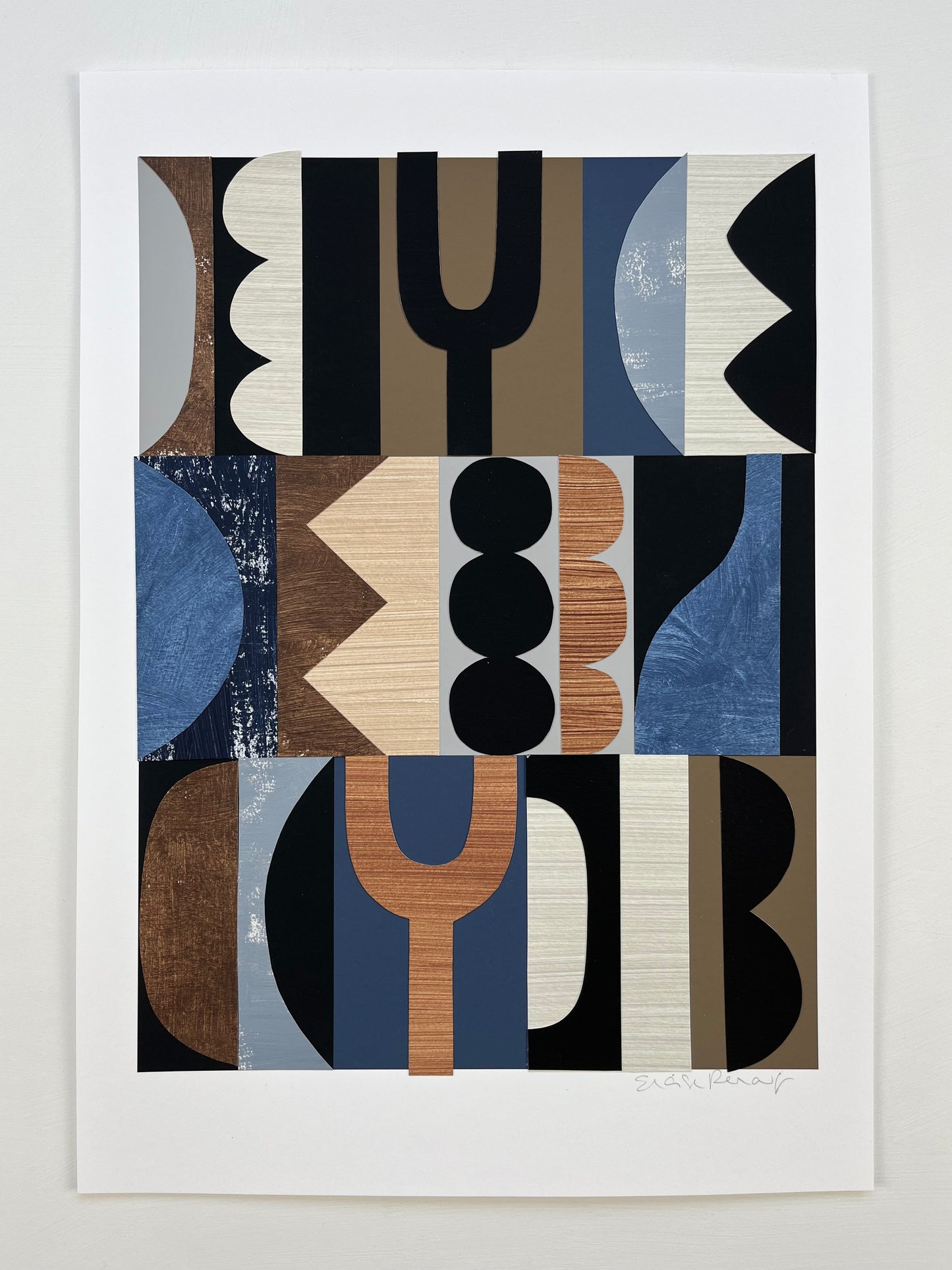 PAPER COLLAGE - MULTI SHAPES