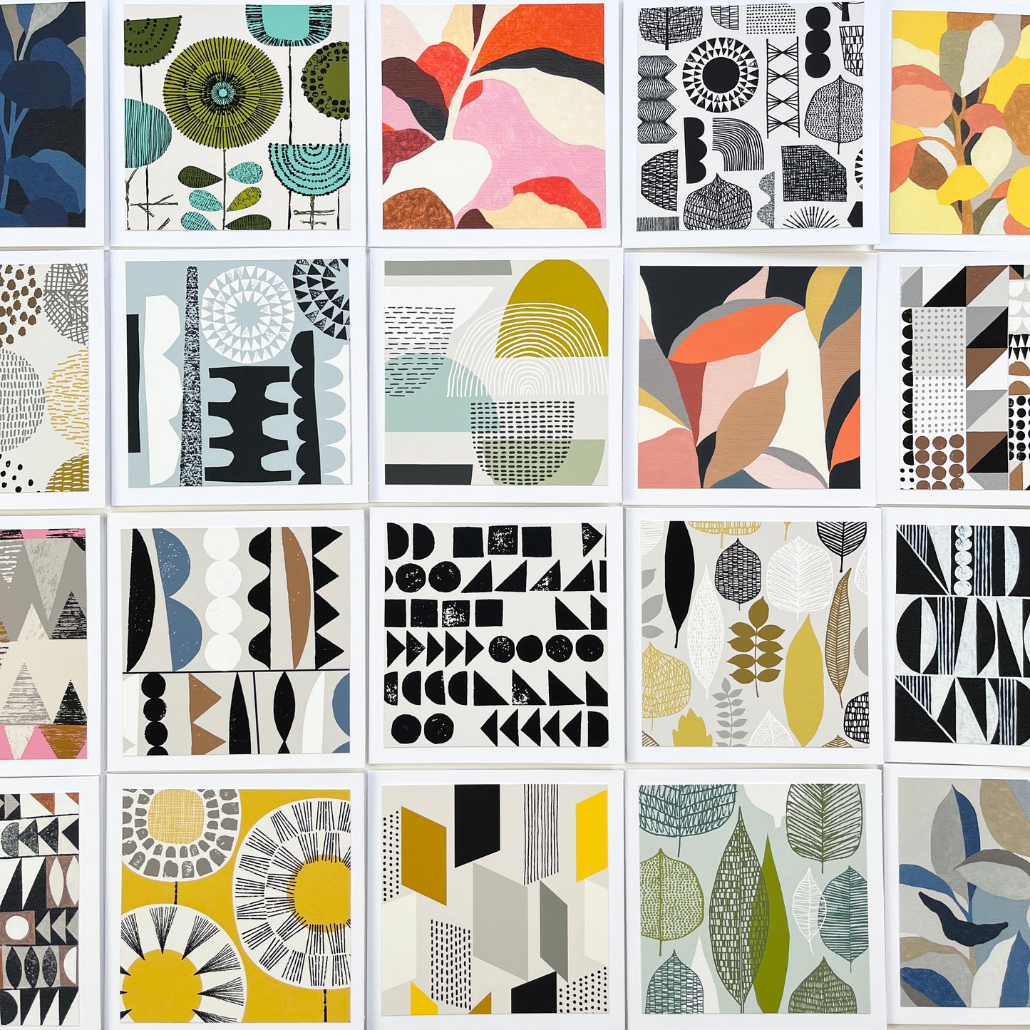 BLANK GREETING CARDS - PACK OF 5