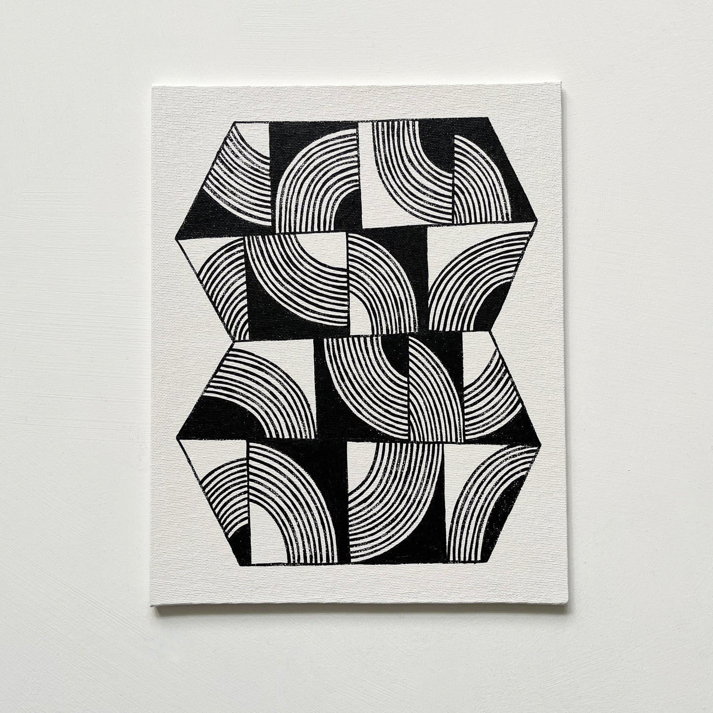 ORIGINAL PAINTING - BUILT FORM No4