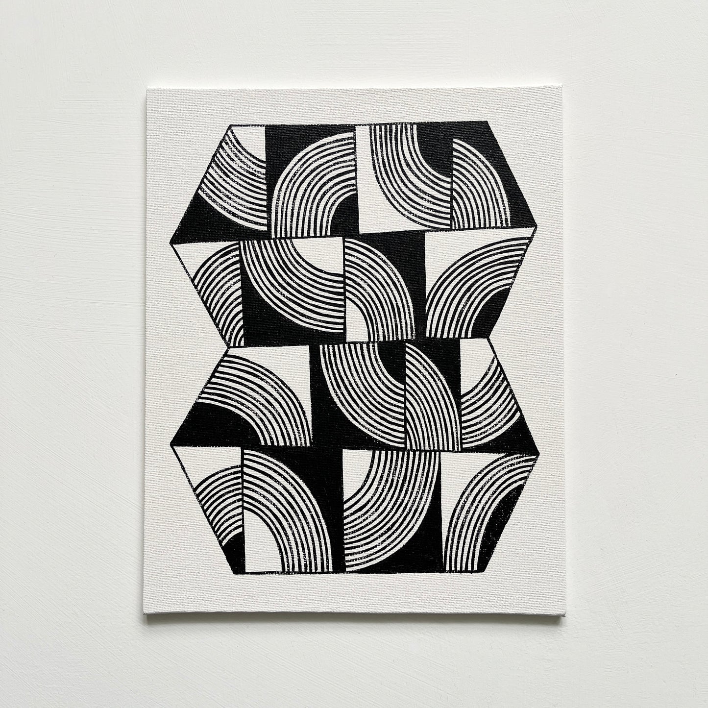 ORIGINAL PAINTING - BUILT FORM No4