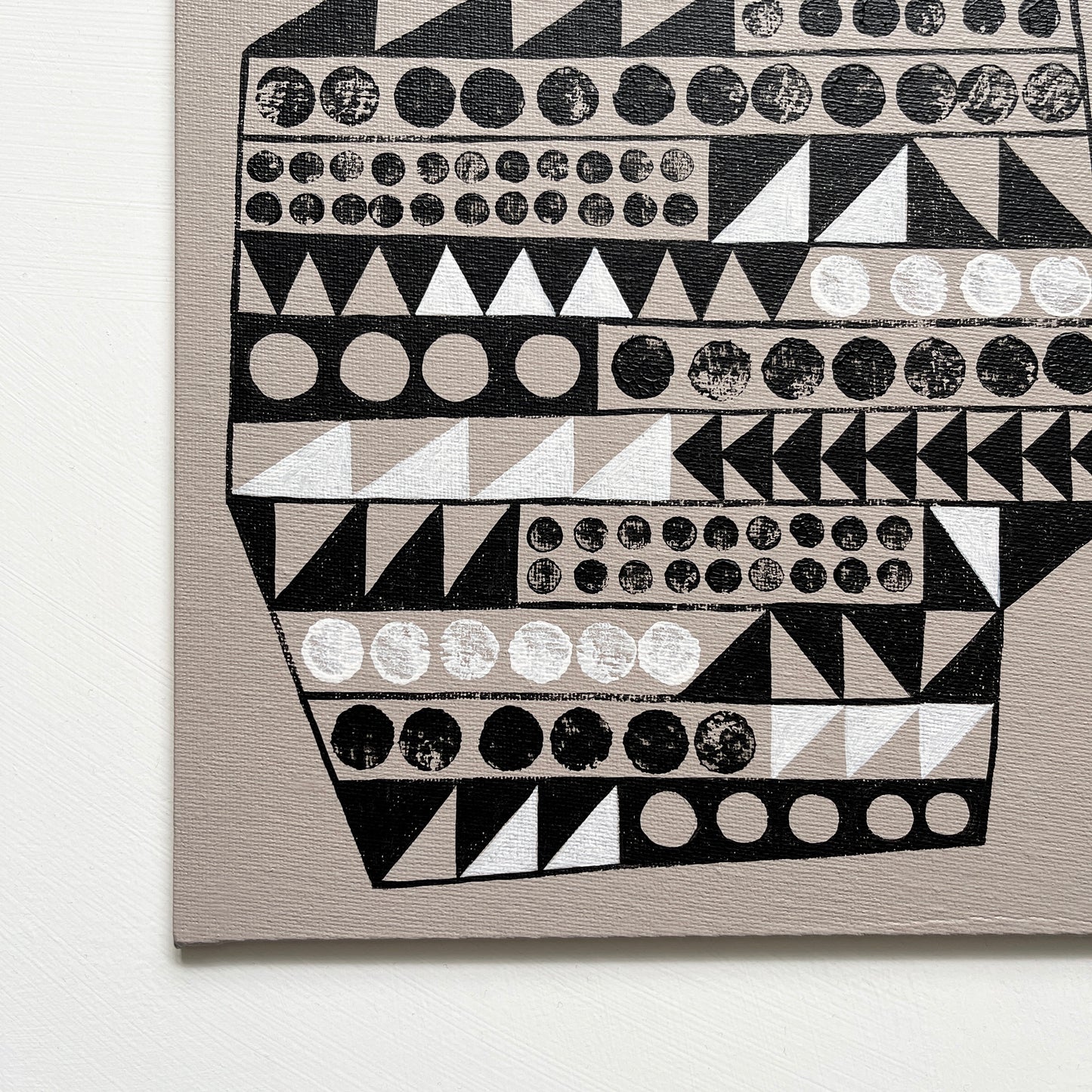 ORIGINAL PAINTING - BUILT FORM No2