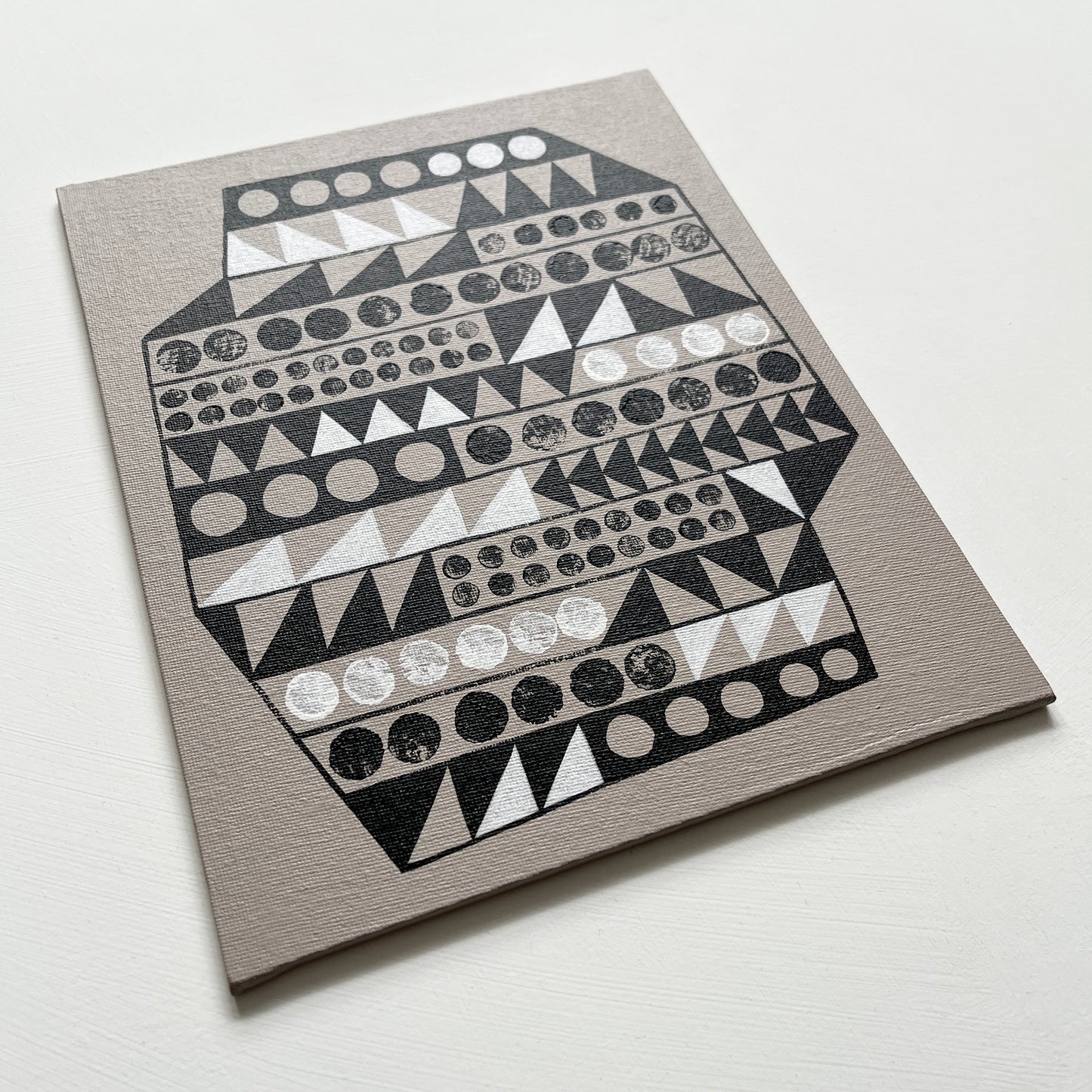 ORIGINAL PAINTING - BUILT FORM No2