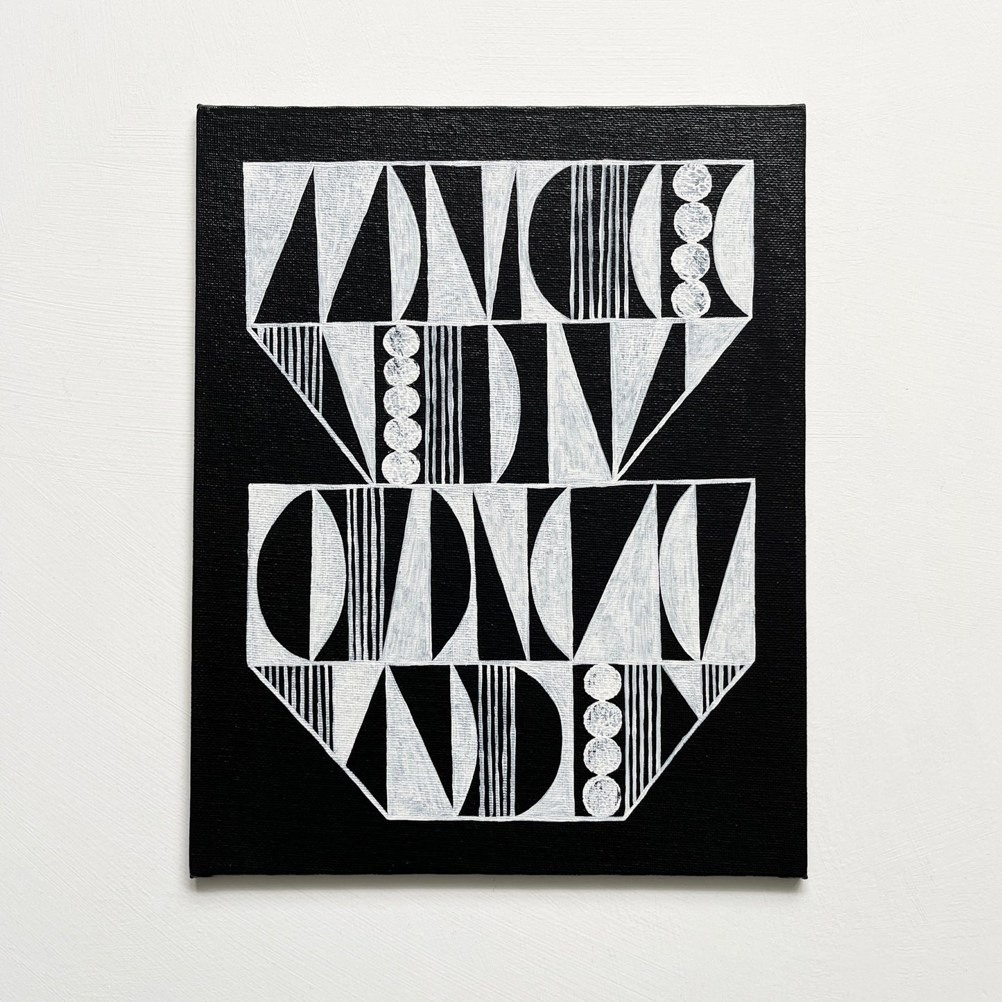 ORIGINAL PAINTING - BUILT FORM No3