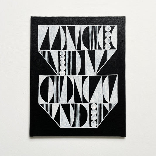 ORIGINAL PAINTING - BUILT FORM No3